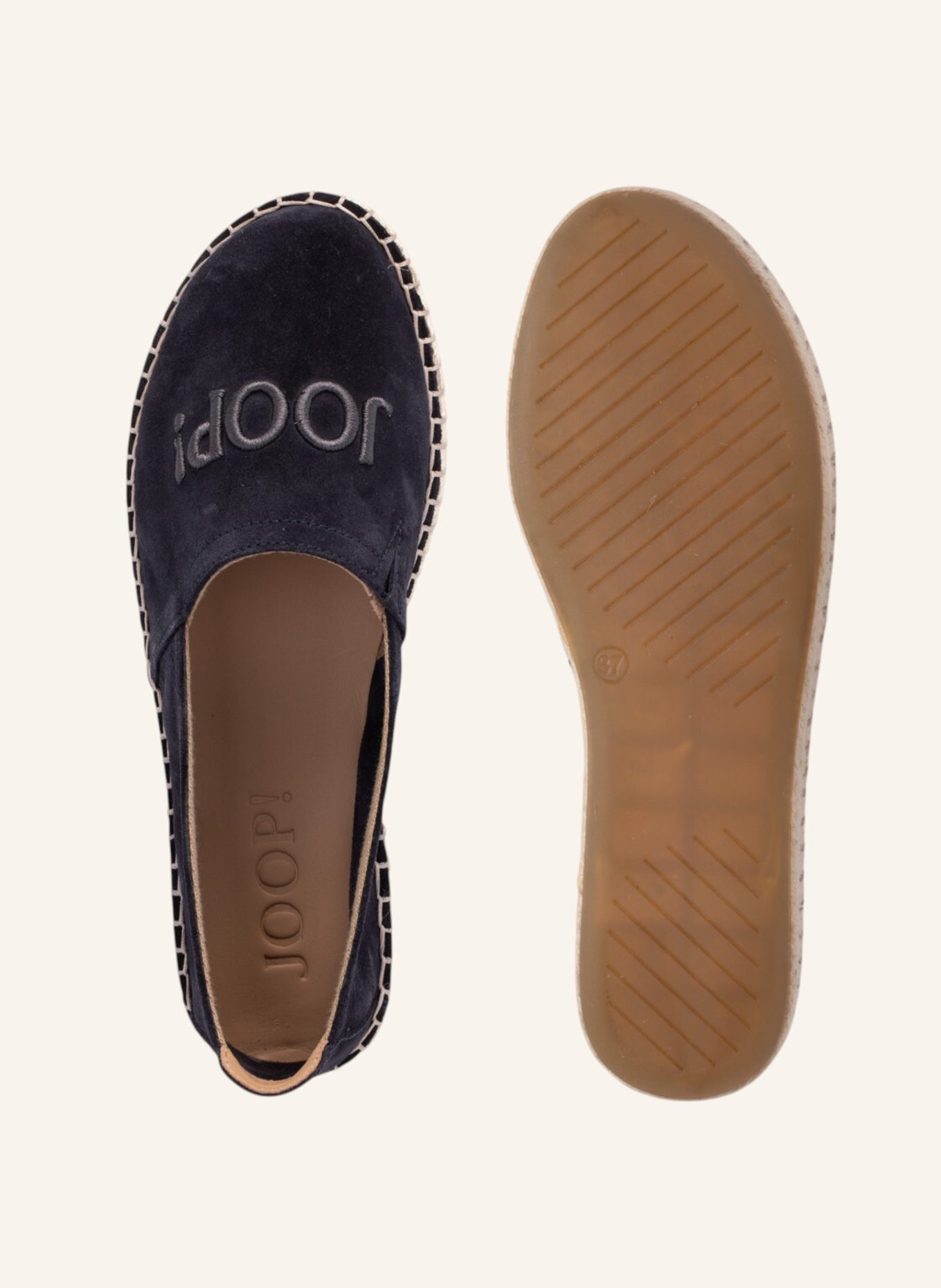 JOOP! Slip On VELLUTO LIAS: DUNKELBLAU