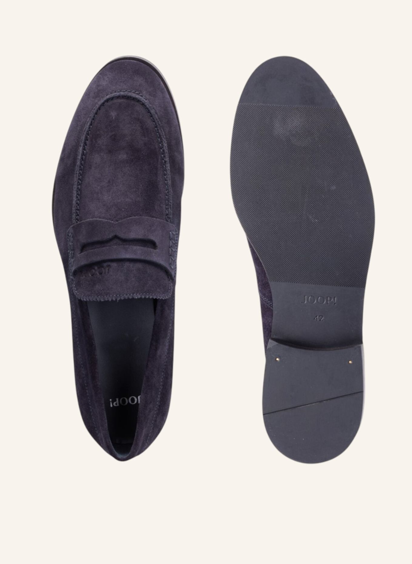 JOOP! Slip On VELLUTO KLEITOS LOAFER: DUNKELBLAU