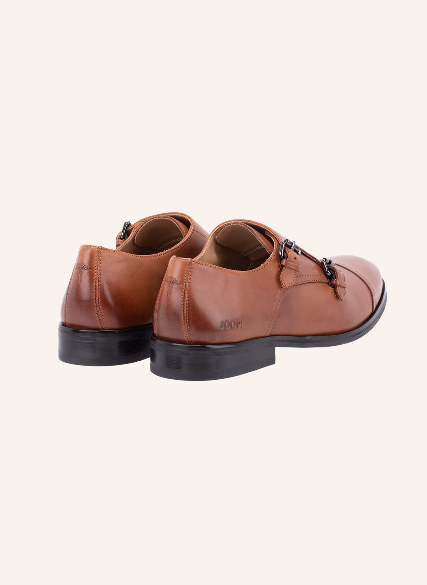 JOOP! Lace Up PERO KLEITOS MONK: COGNAC