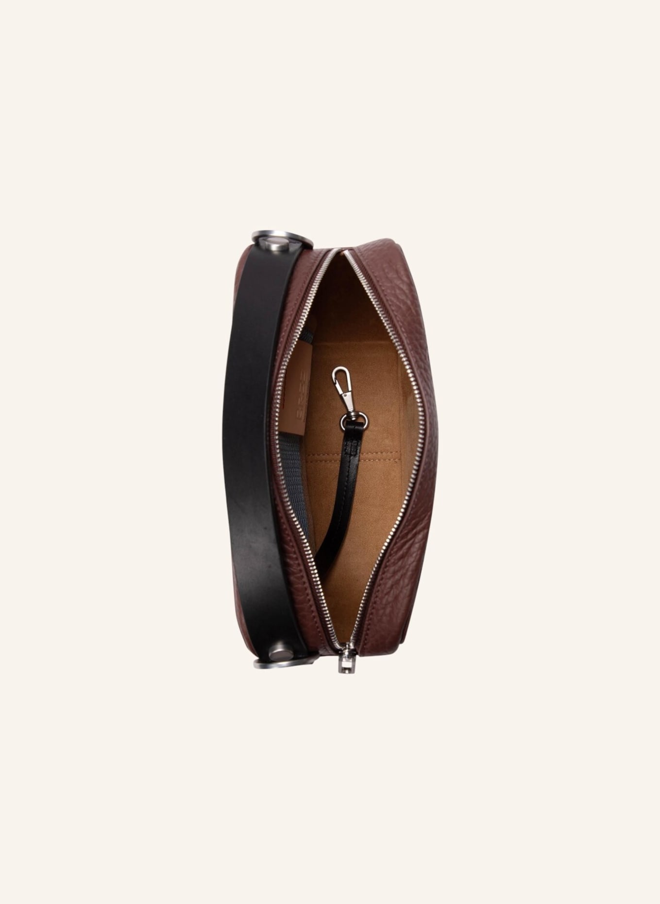 BREE Schultertasche THE ICONS CUBE: MARRON