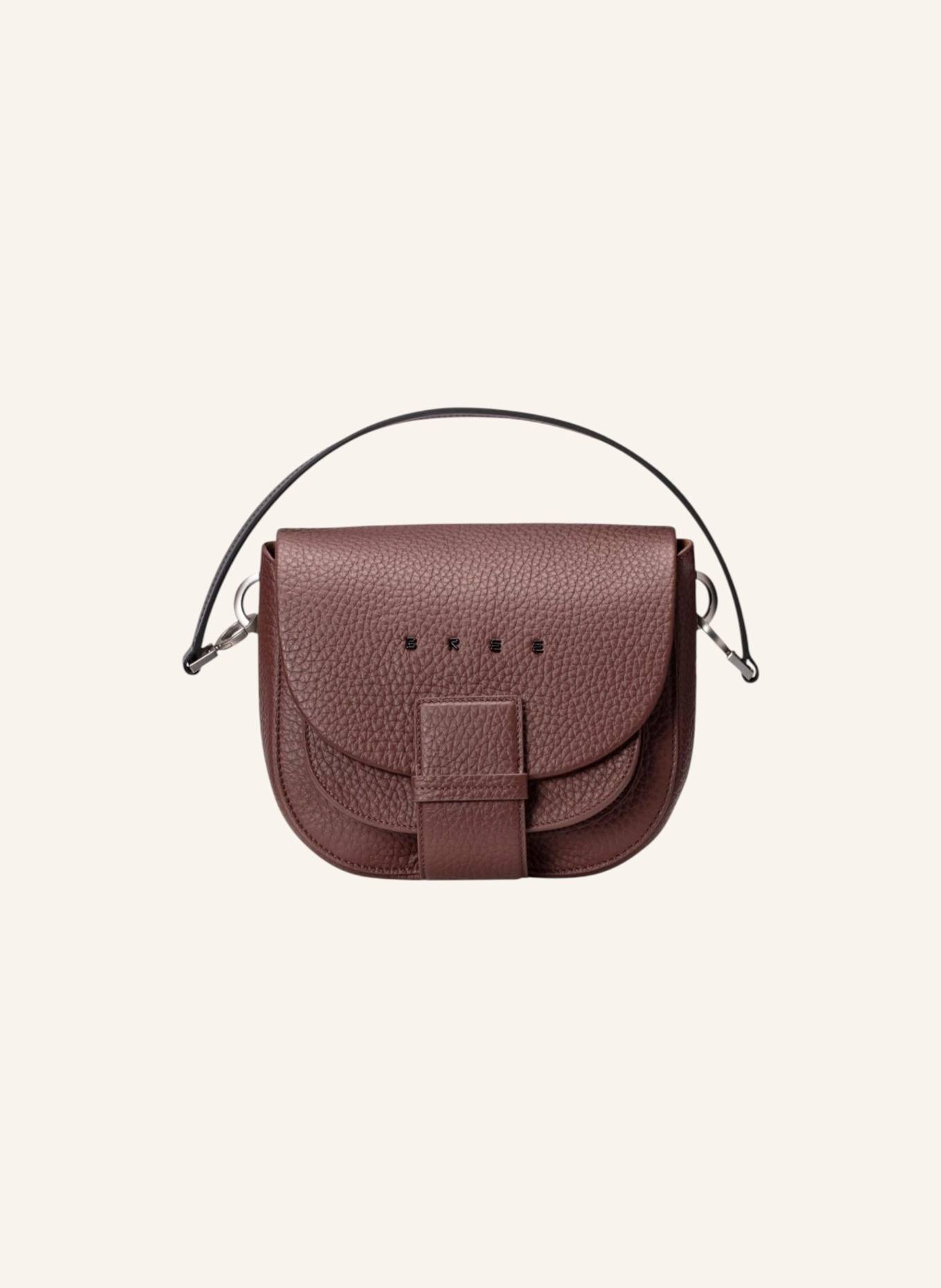 BREE Überschlagtasche THE ICONS LADYTOP: DUNKELBRAUN