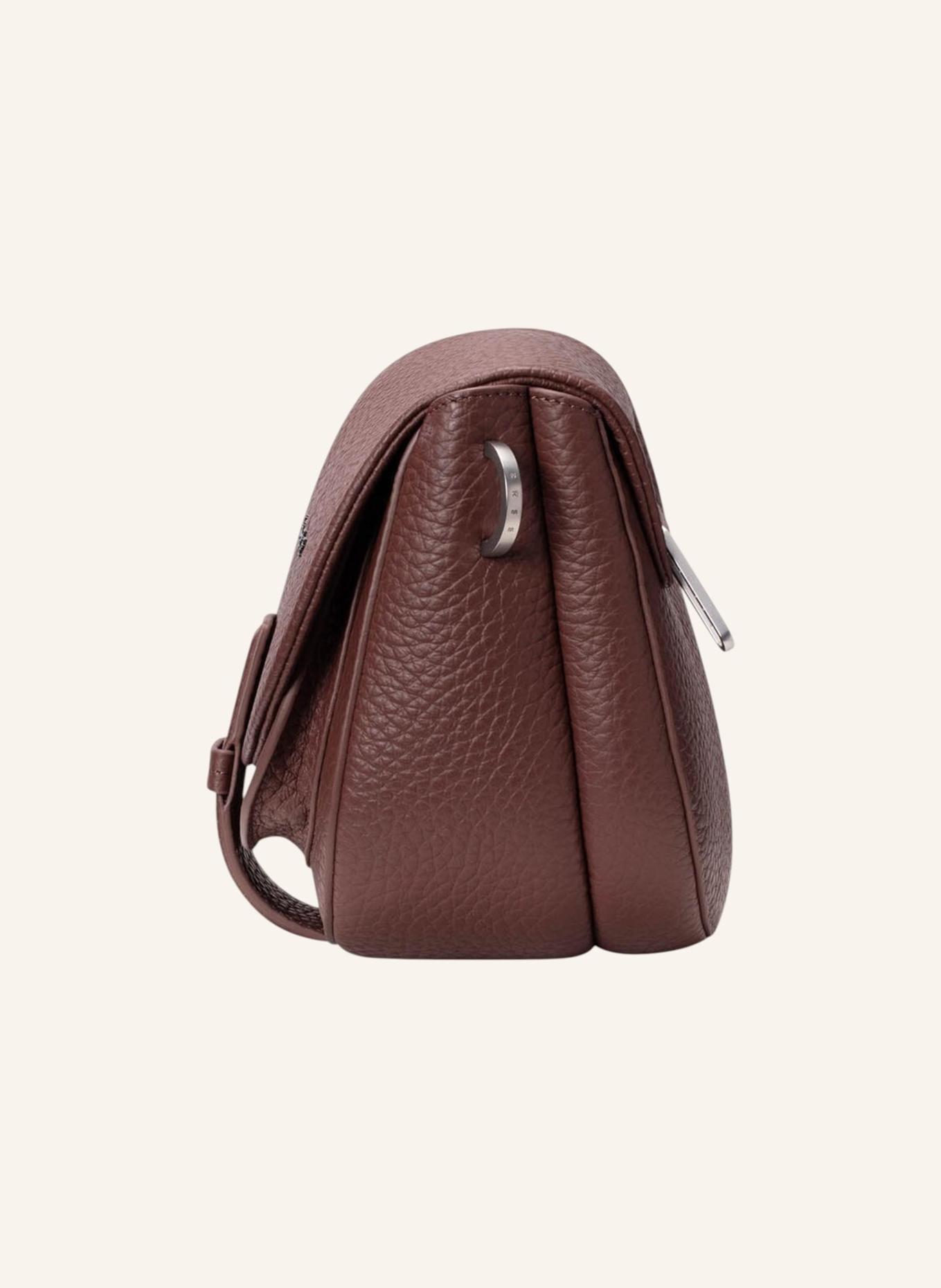 BREE Überschlagtasche THE ICONS LADYTOP: DUNKELBRAUN