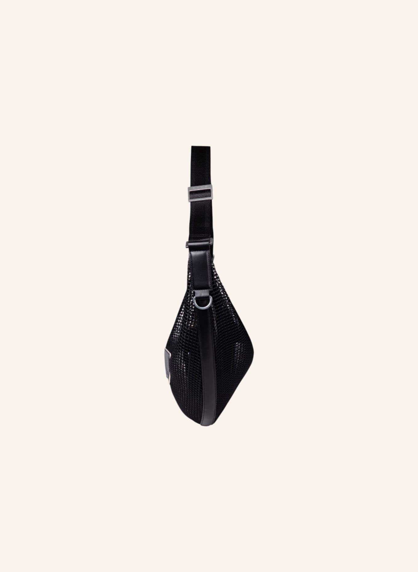 BREE Schultertasche THE AIRYS HUGO: SCHWARZ