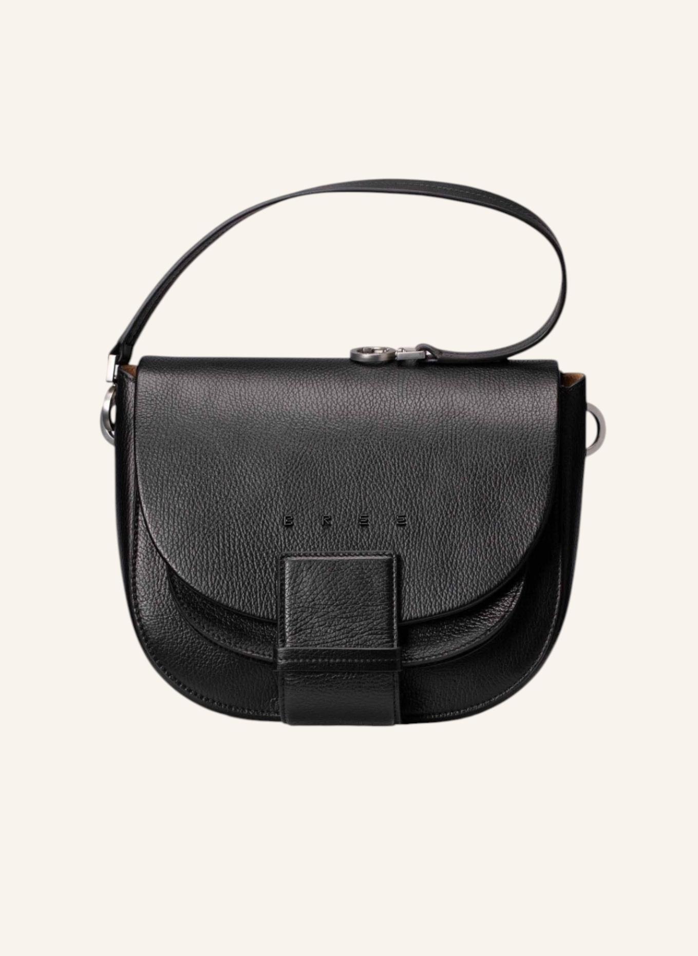 BREE Überschlagtasche THE ICONS LADYTOP: SCHWARZ