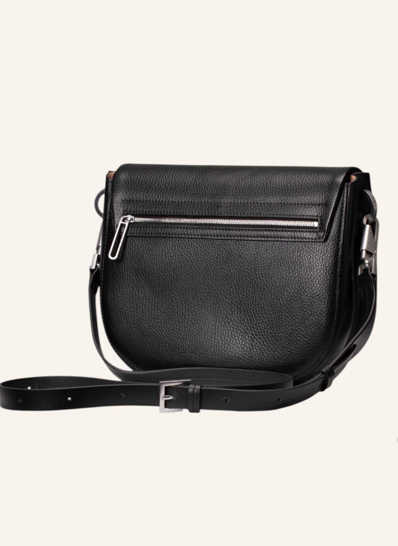 BREE Überschlagtasche THE ICONS LADYTOP: SCHWARZ