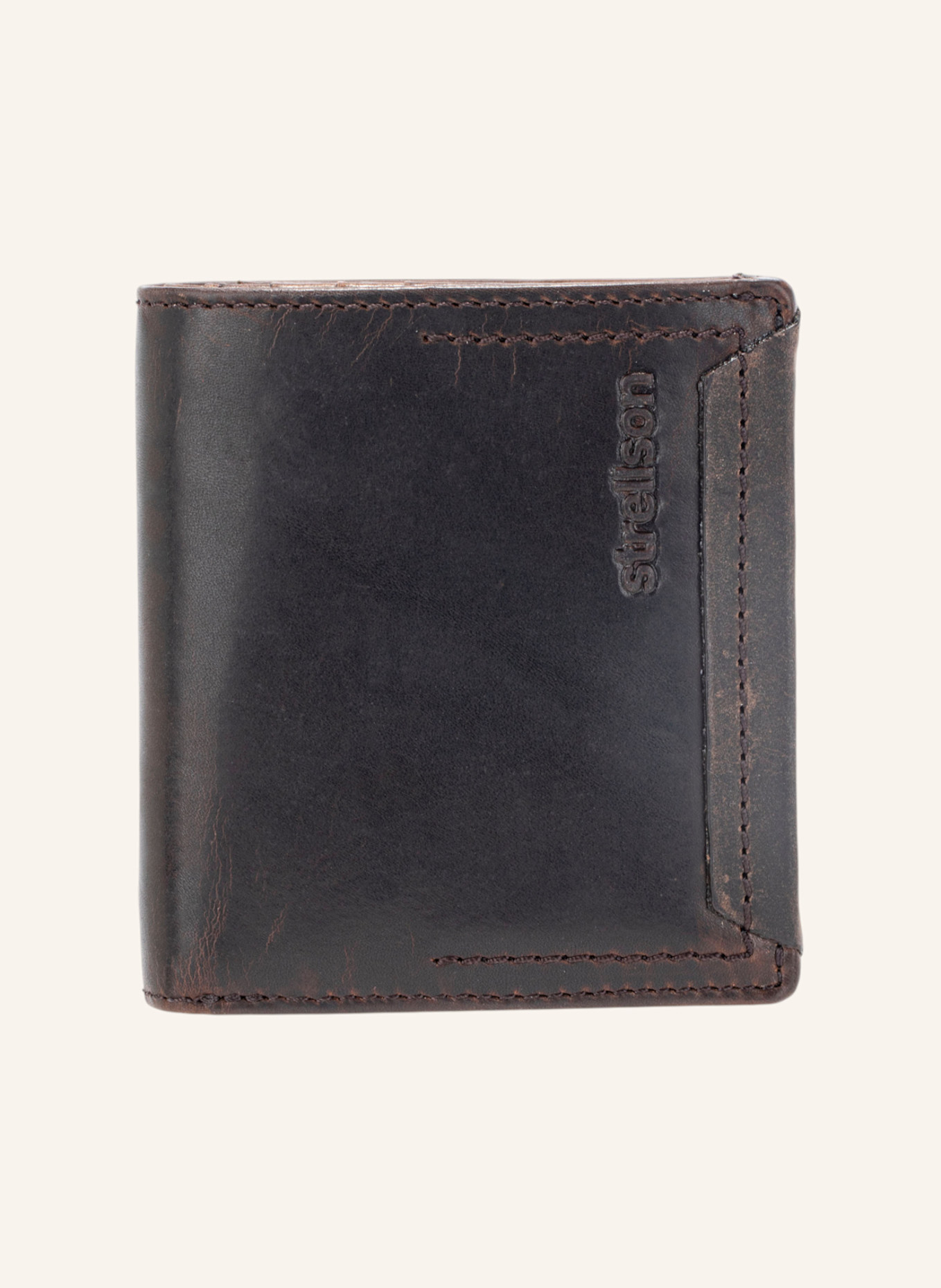 STRELLSON Billfold CAMDEN HENDRIX: DUNKELBRAUN