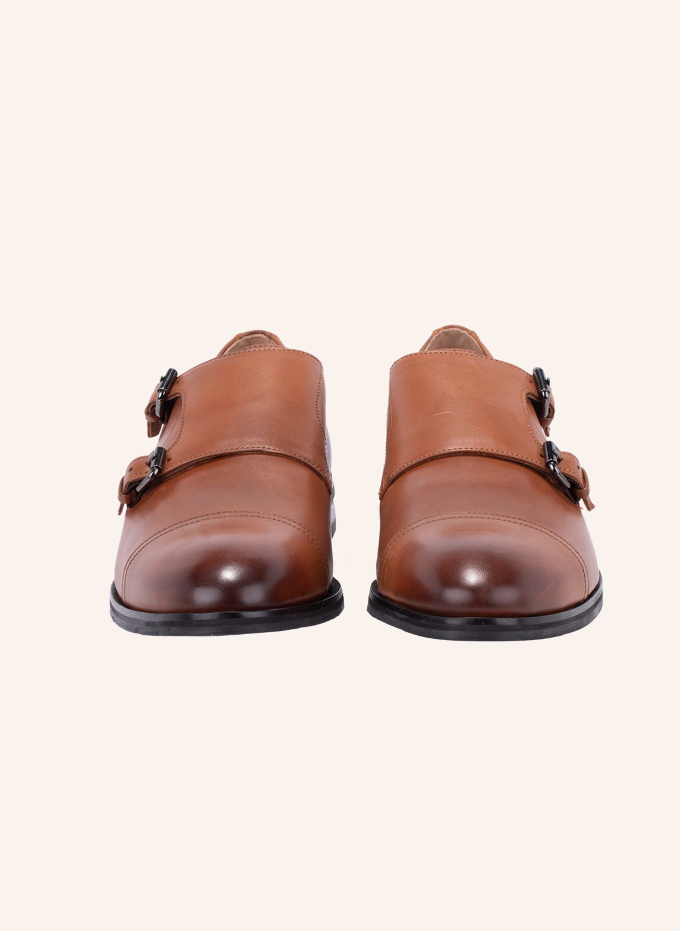 JOOP! Lace Up PERO KLEITOS MONK: COGNAC