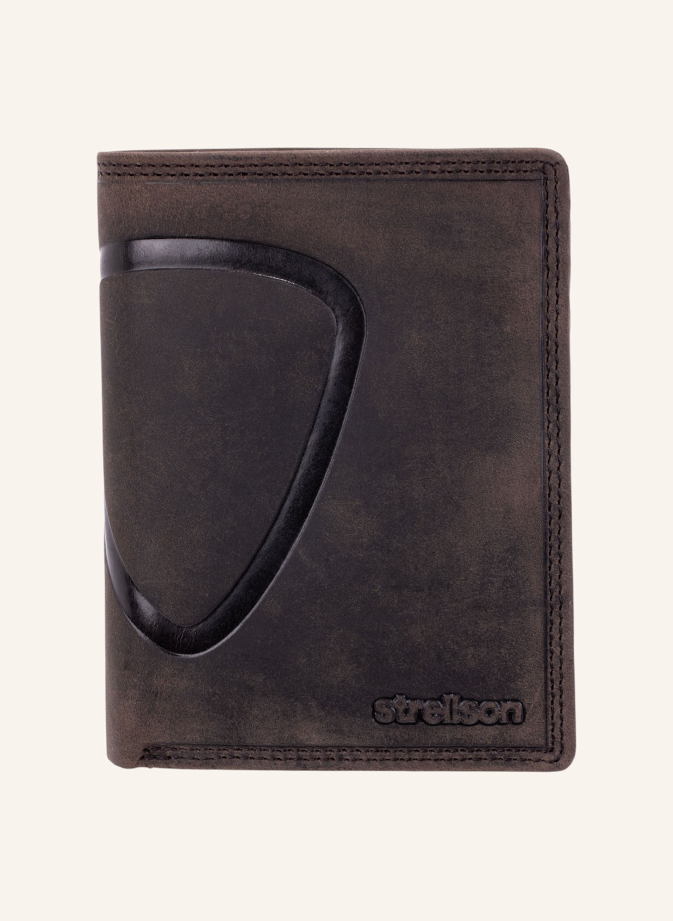 STRELLSON Billfold BAKER STREET KNOX: DUNKELBRAUN