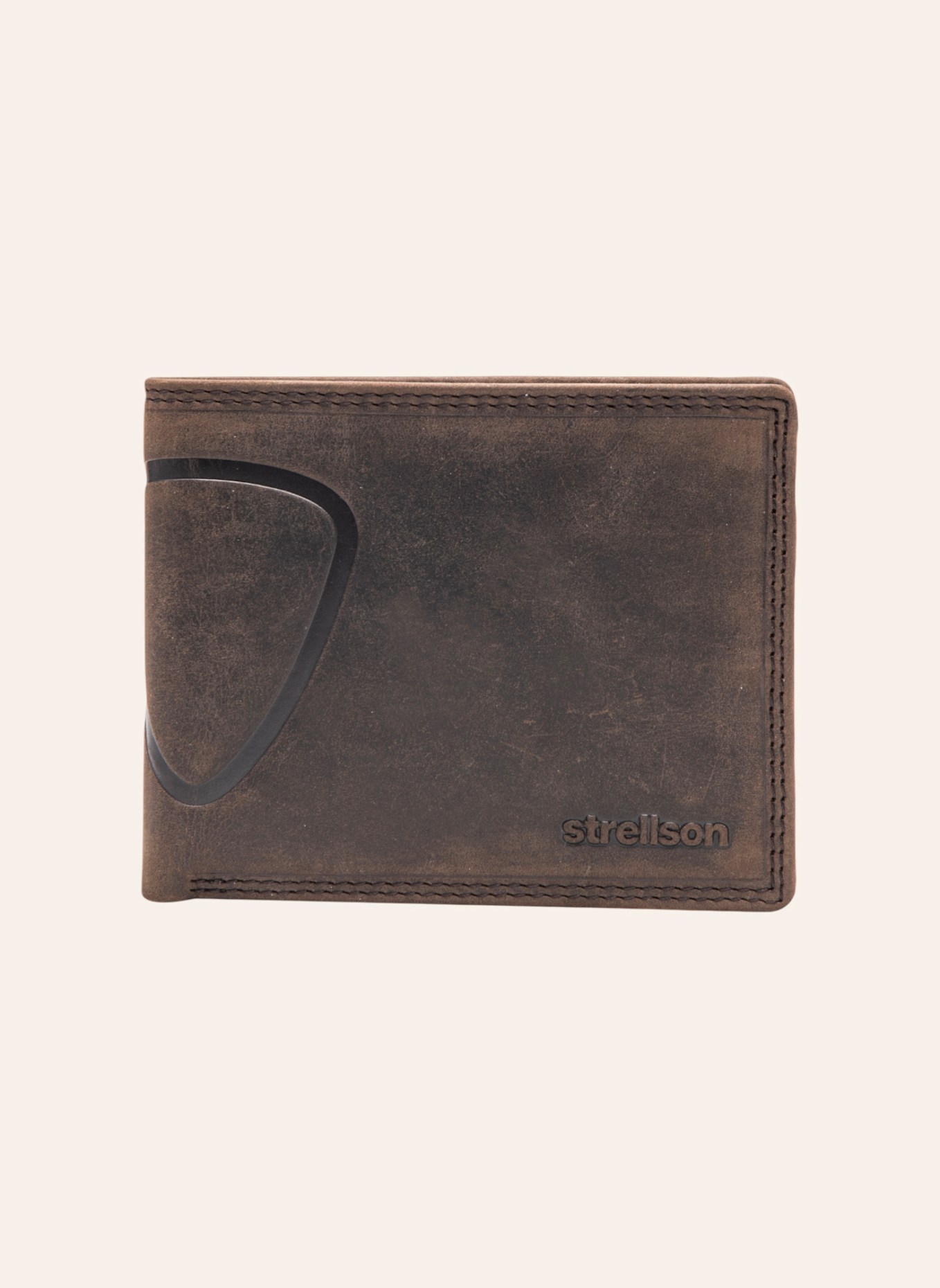 STRELLSON Billfold BAKER STREET CORBIN: DUNKELBRAUN