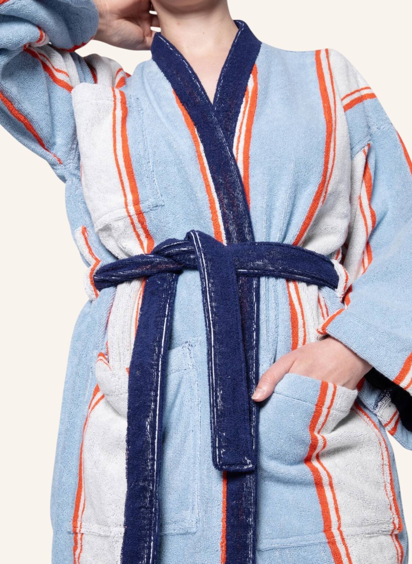 BREE Bademantel THE OUT-OF-OFFICE EASE: BLAU