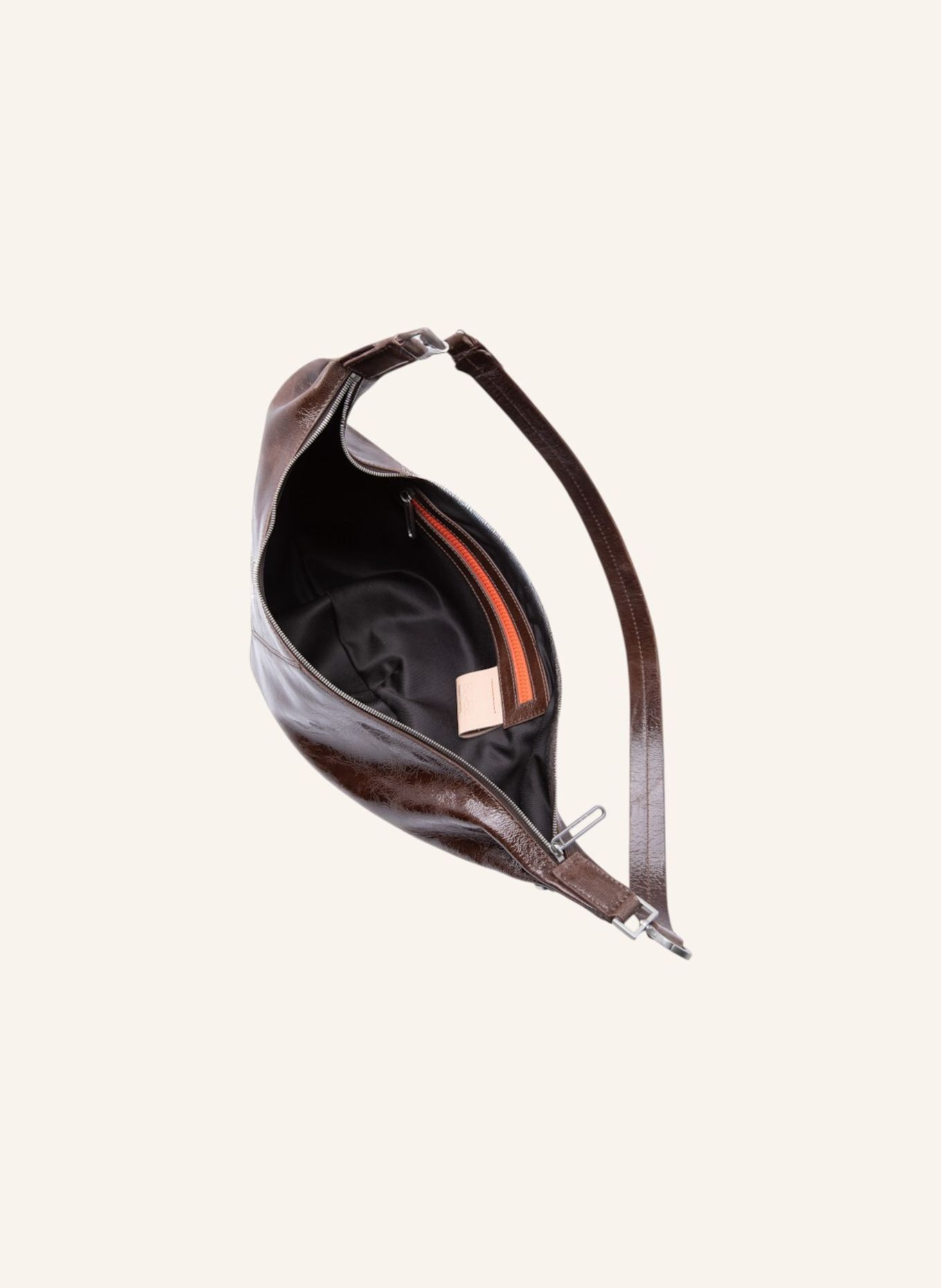 BREE Schultertasche THE EXHIBITS HUGO: DUNKELBRAUN