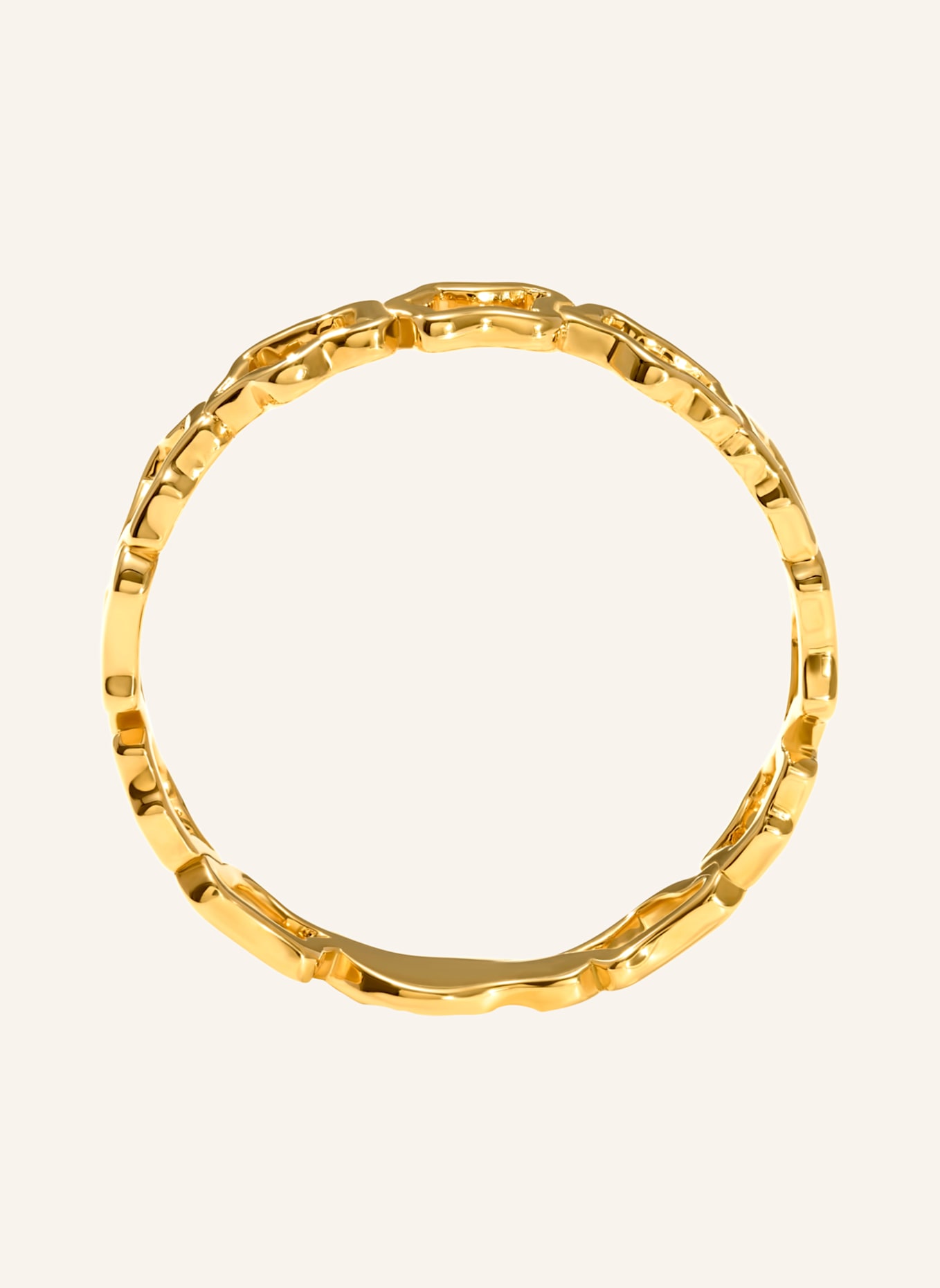 VIERI Ring WOLKEN SILHOUETTEN GOLD: GOLD