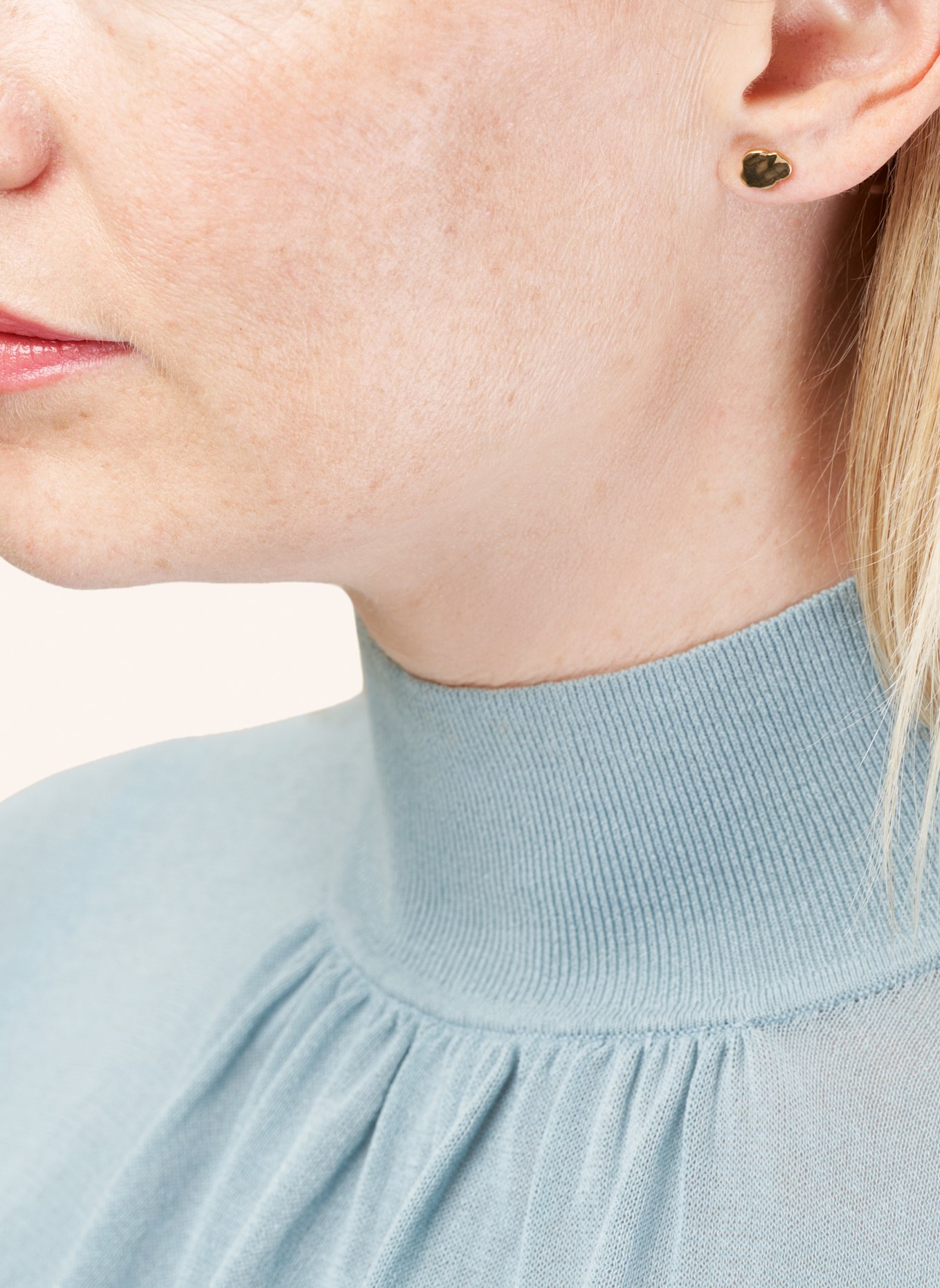 VIERI Ohrstecker WOLKE GOLD: GOLD