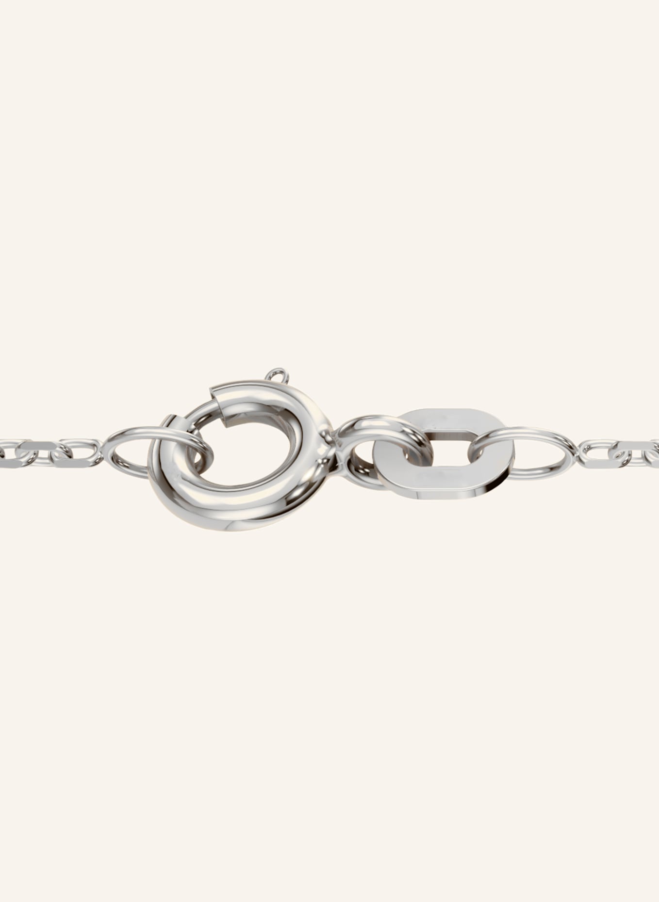 VIERI Kette WOLKE MILCHQUARZ BRILLANT: WEISSGOLD