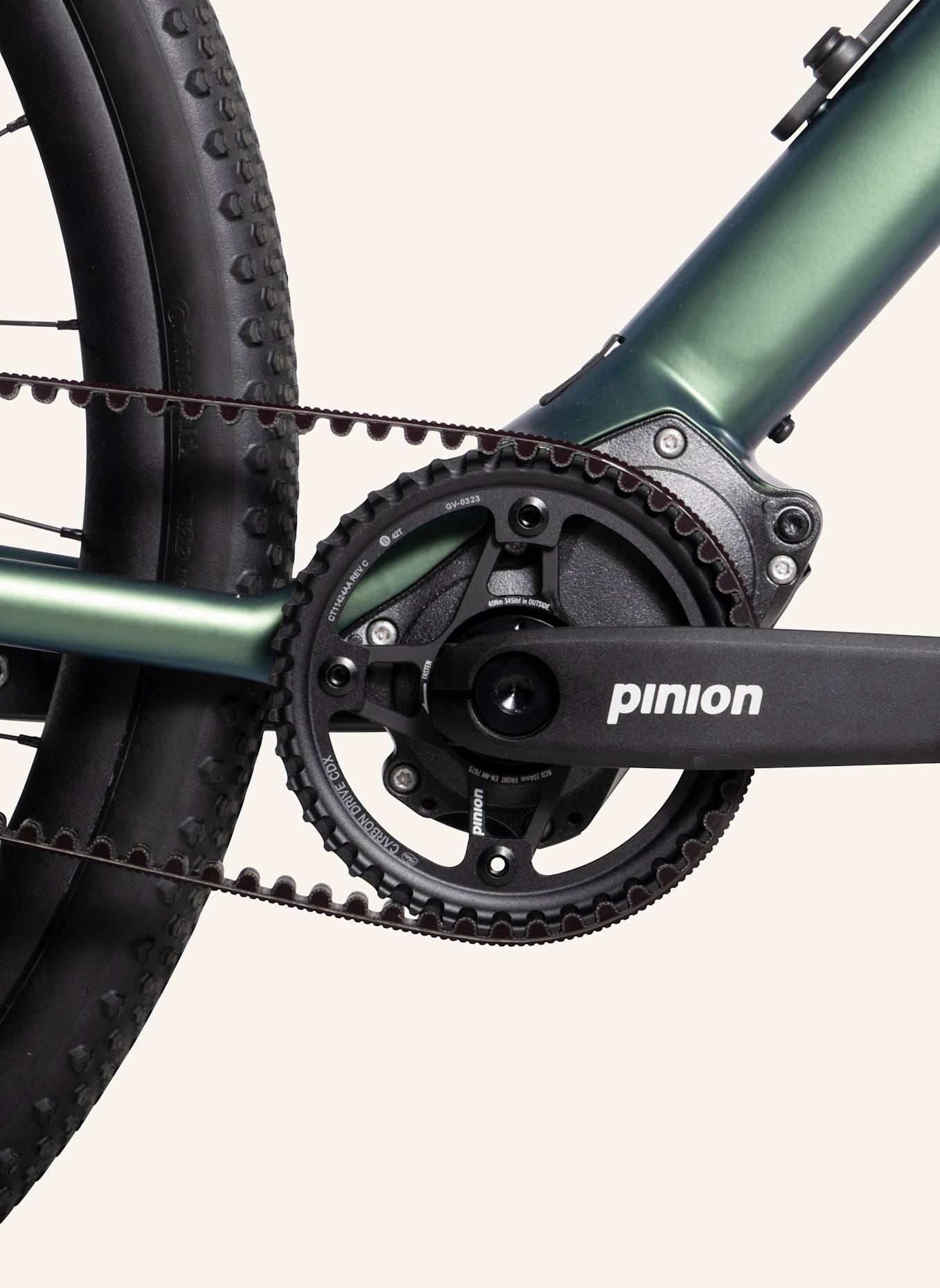 Urwahn Gravel E-Bike WALDWIESEL: GRÜN