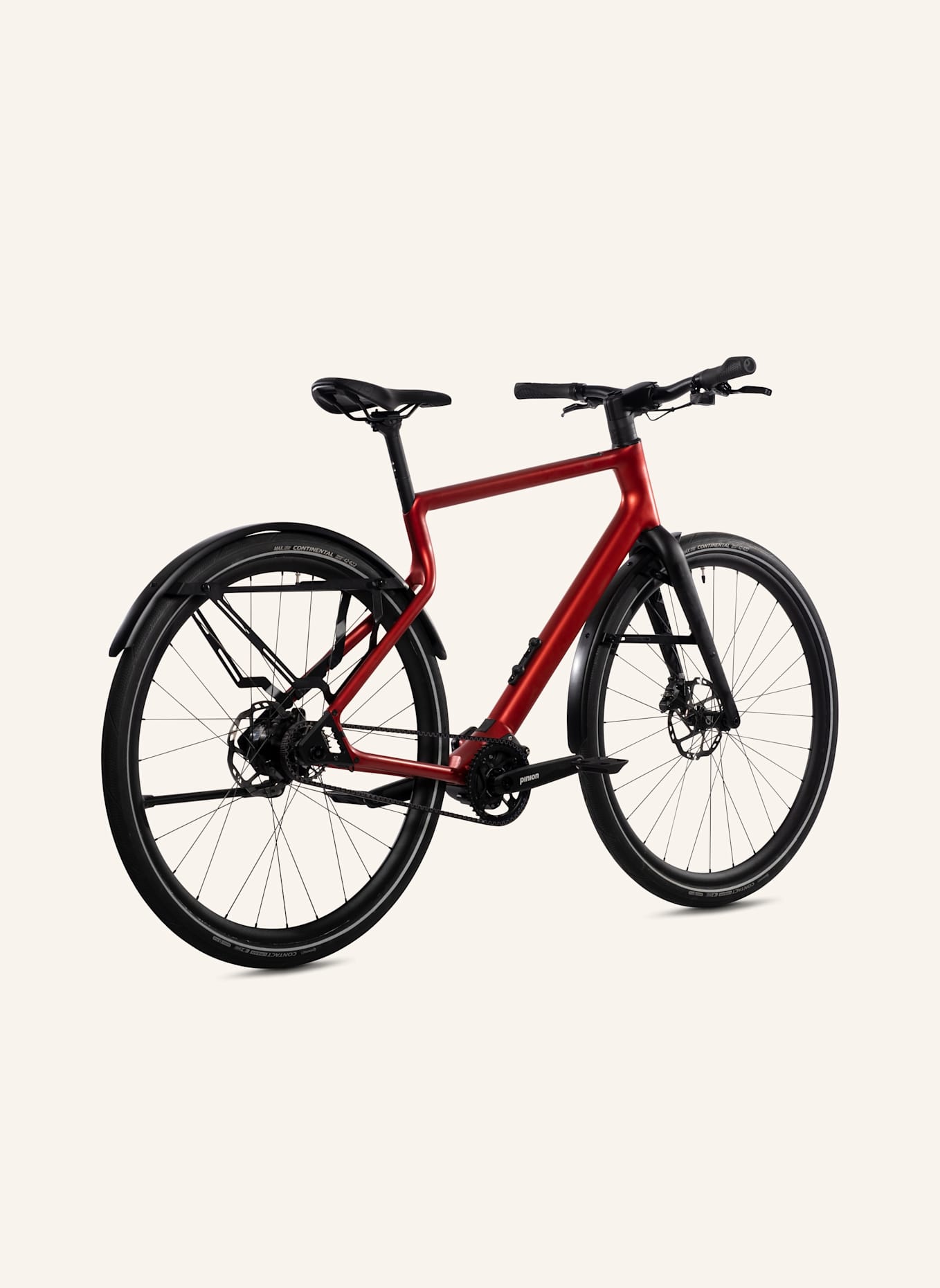 Urwahn Urban E-Bike STADTFUCHS: ROT