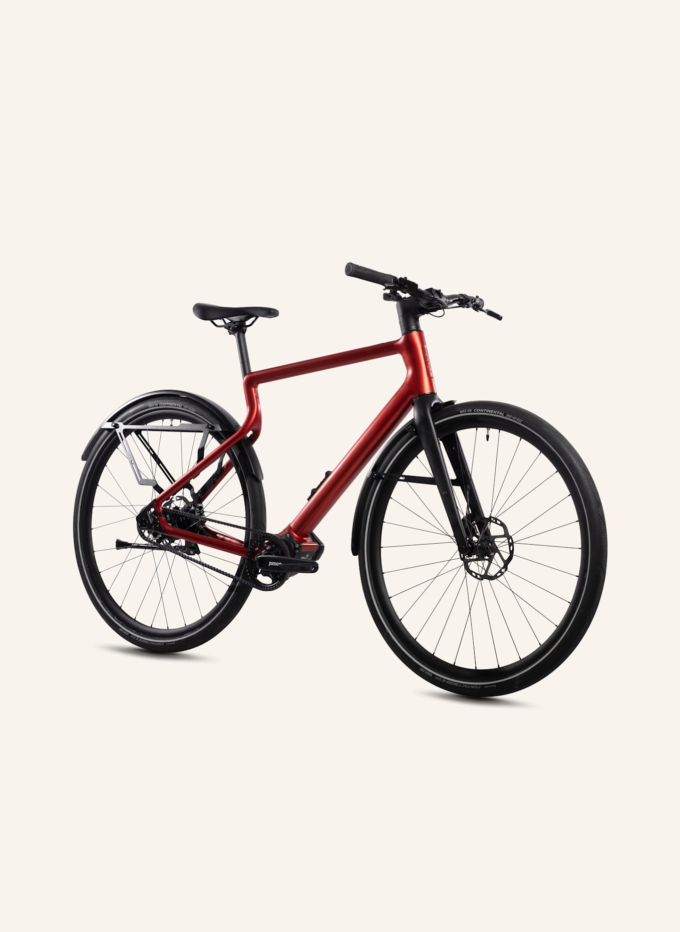 Urwahn Urban E-Bike STADTFUCHS: ROT
