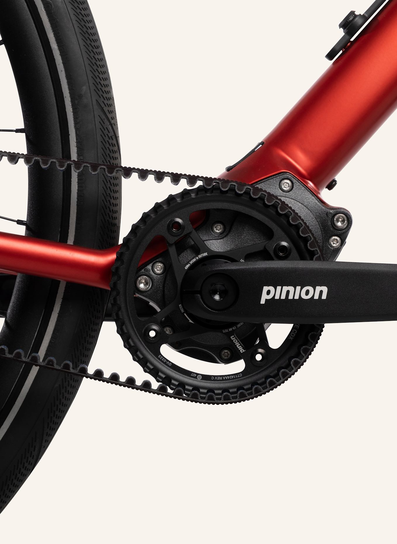 Urwahn Urban E-Bike STADTFUCHS: ROT