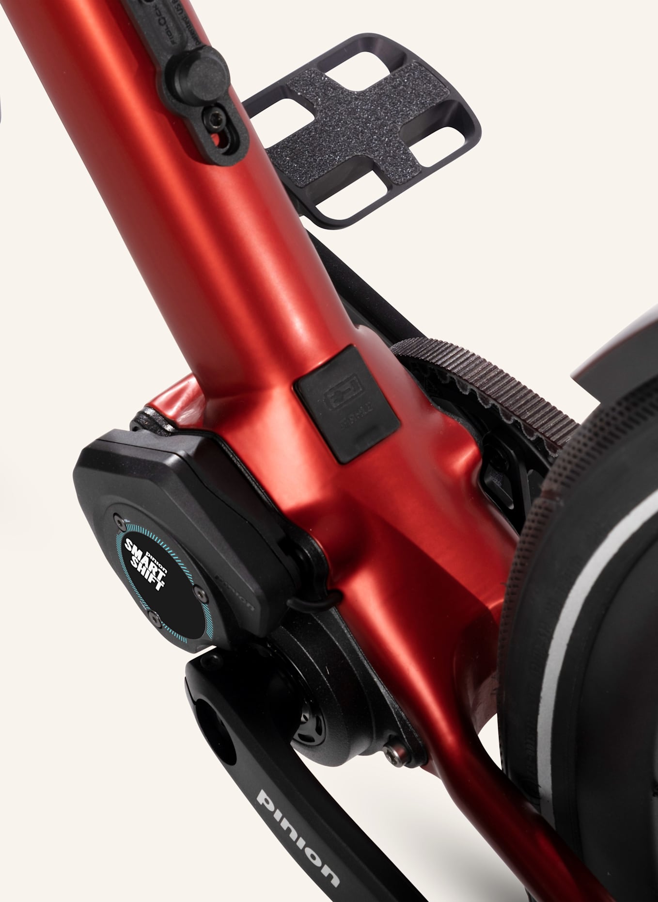Urwahn Urban E-Bike STADTFUCHS: ROT