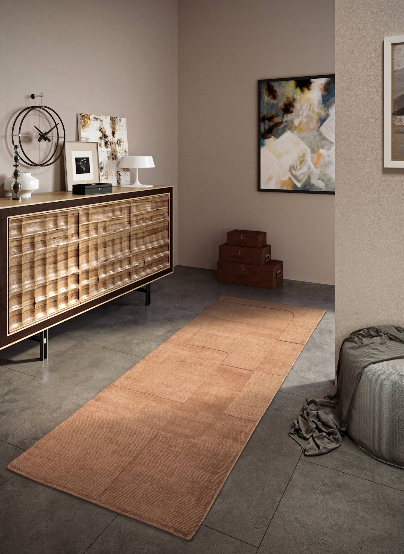 Villeroy & Boch Teppich CHARLOTTE: BRAUN