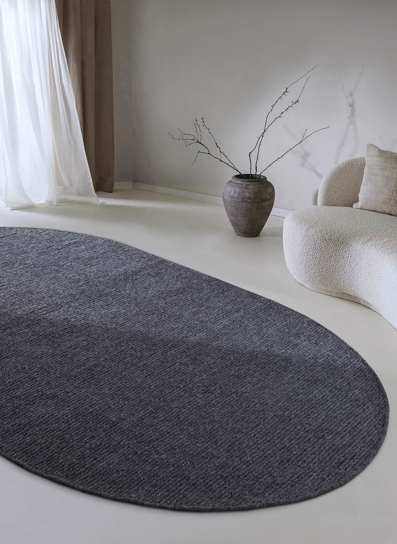 Villeroy & Boch Teppich FRANCOIS: DUNKELGRAU/ SCHWARZ