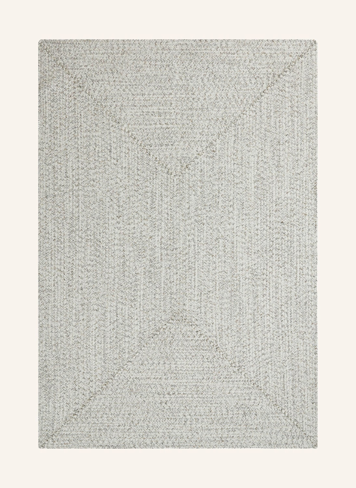 vikosa Teppich TRENZADO: SILBER/ HELLGRAU