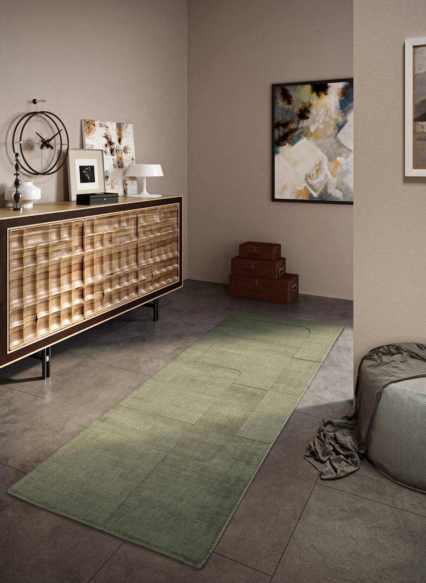 Villeroy & Boch Teppich CHARLOTTE: GRÜN