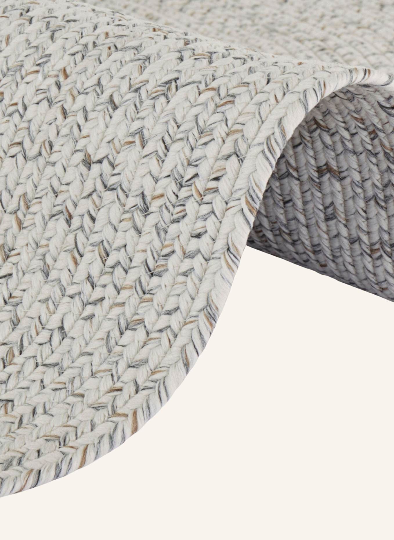 vikosa Teppich TRENZADO: SILBER/ HELLGRAU