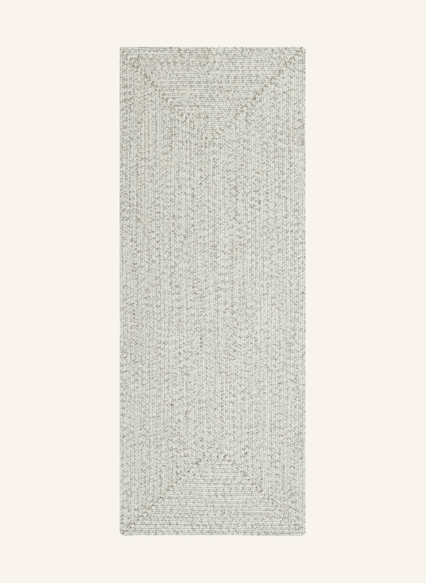 vikosa Teppich TRENZADO: SILBER/ HELLGRAU