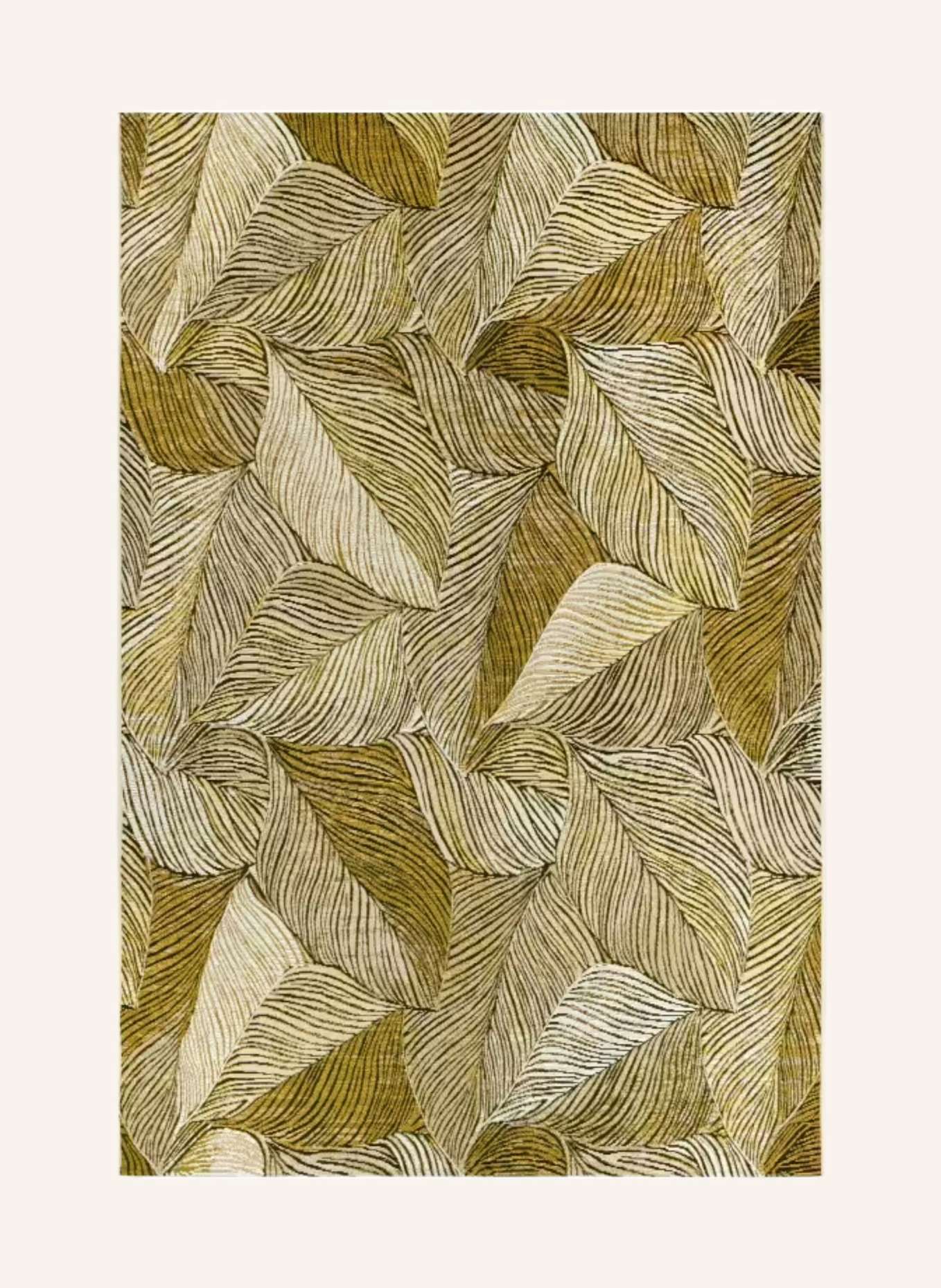 Villeroy & Boch Teppich EUGENE: GOLD/ SCHWARZ