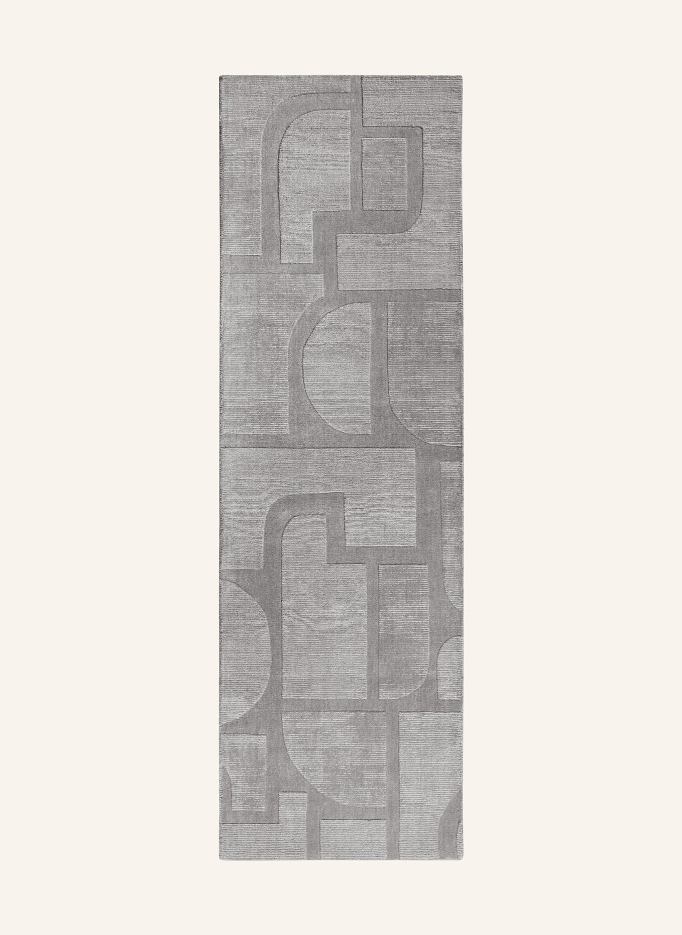 Villeroy & Boch Teppich ALEXIS: GRAU/ DUNKELGRAU/ HELLGRAU/ SILBER