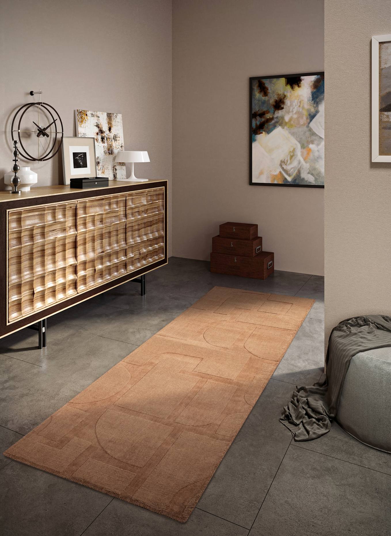 Villeroy & Boch Teppich ALEXIS: BRAUN