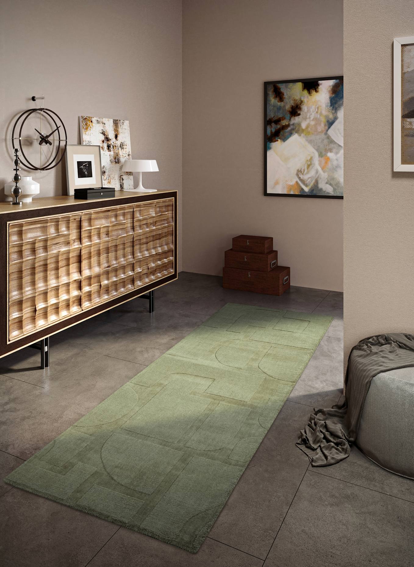 Villeroy & Boch Teppich ALEXIS: GRÜN