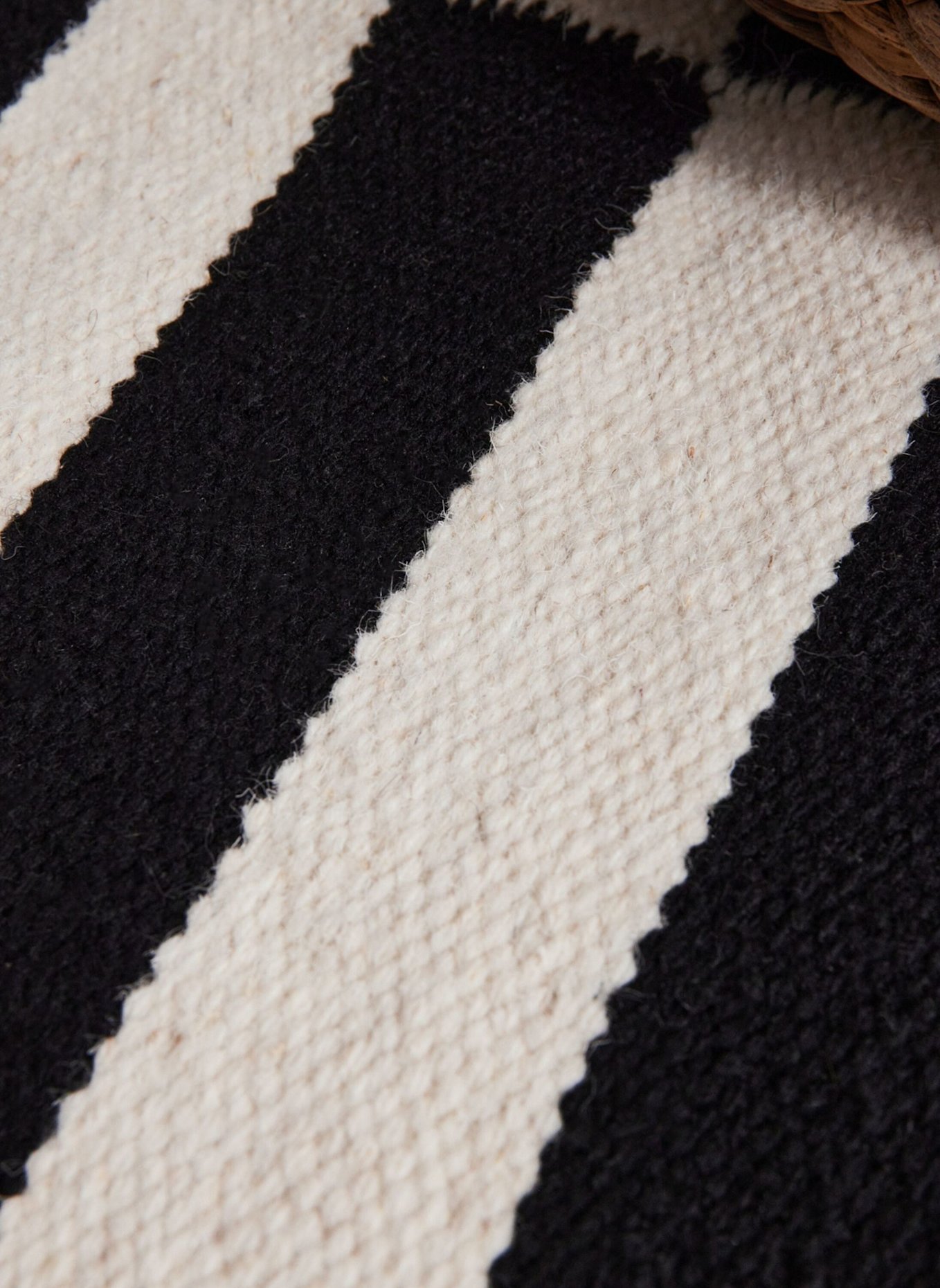 vikosa Teppich DONNA: SCHWARZ/ WEISS