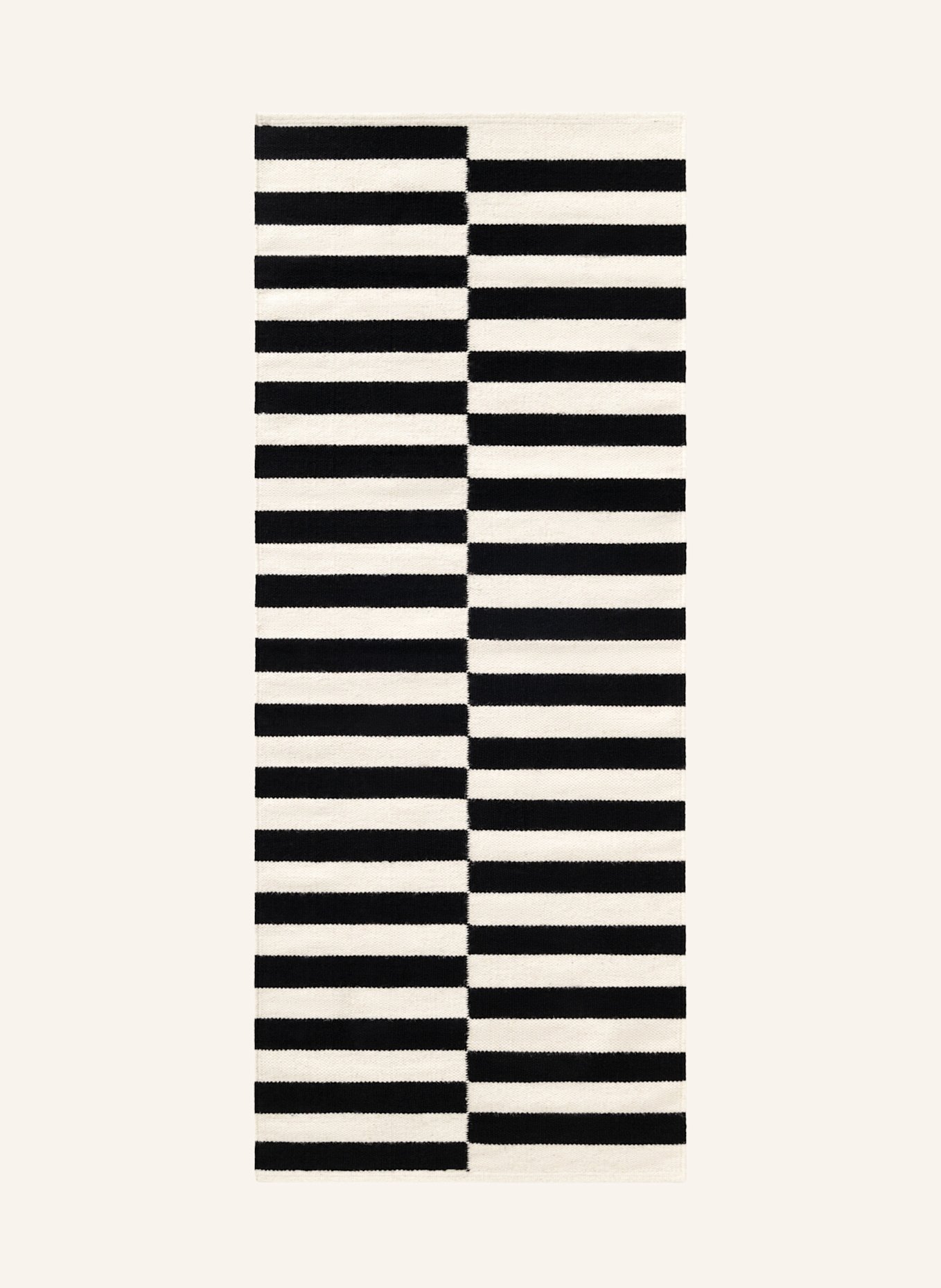 vikosa Teppich DONNA: SCHWARZ/ WEISS