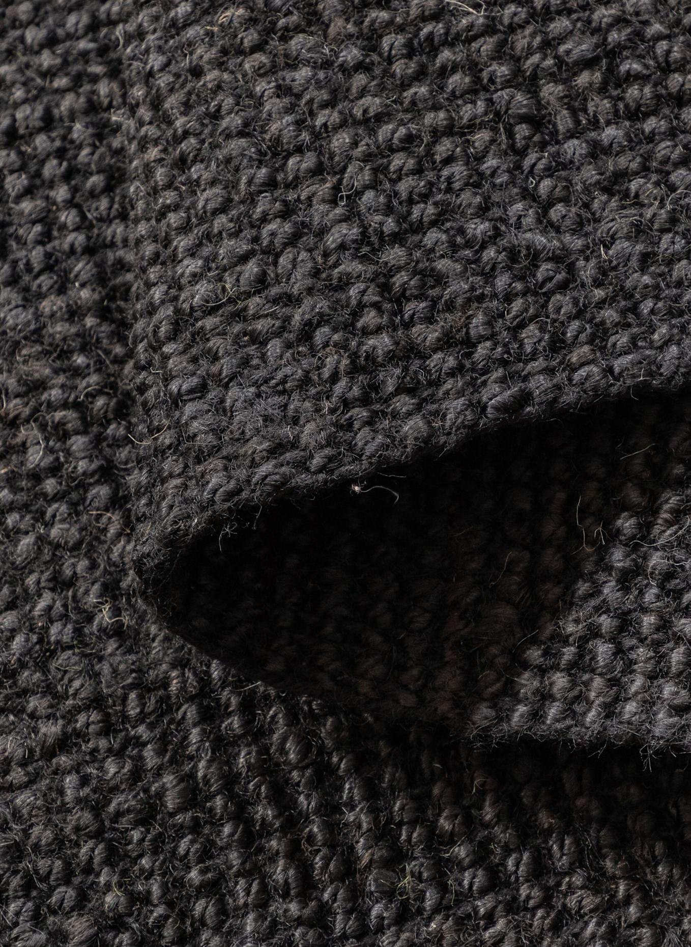 vikosa Teppich JAIPUR: SCHWARZ