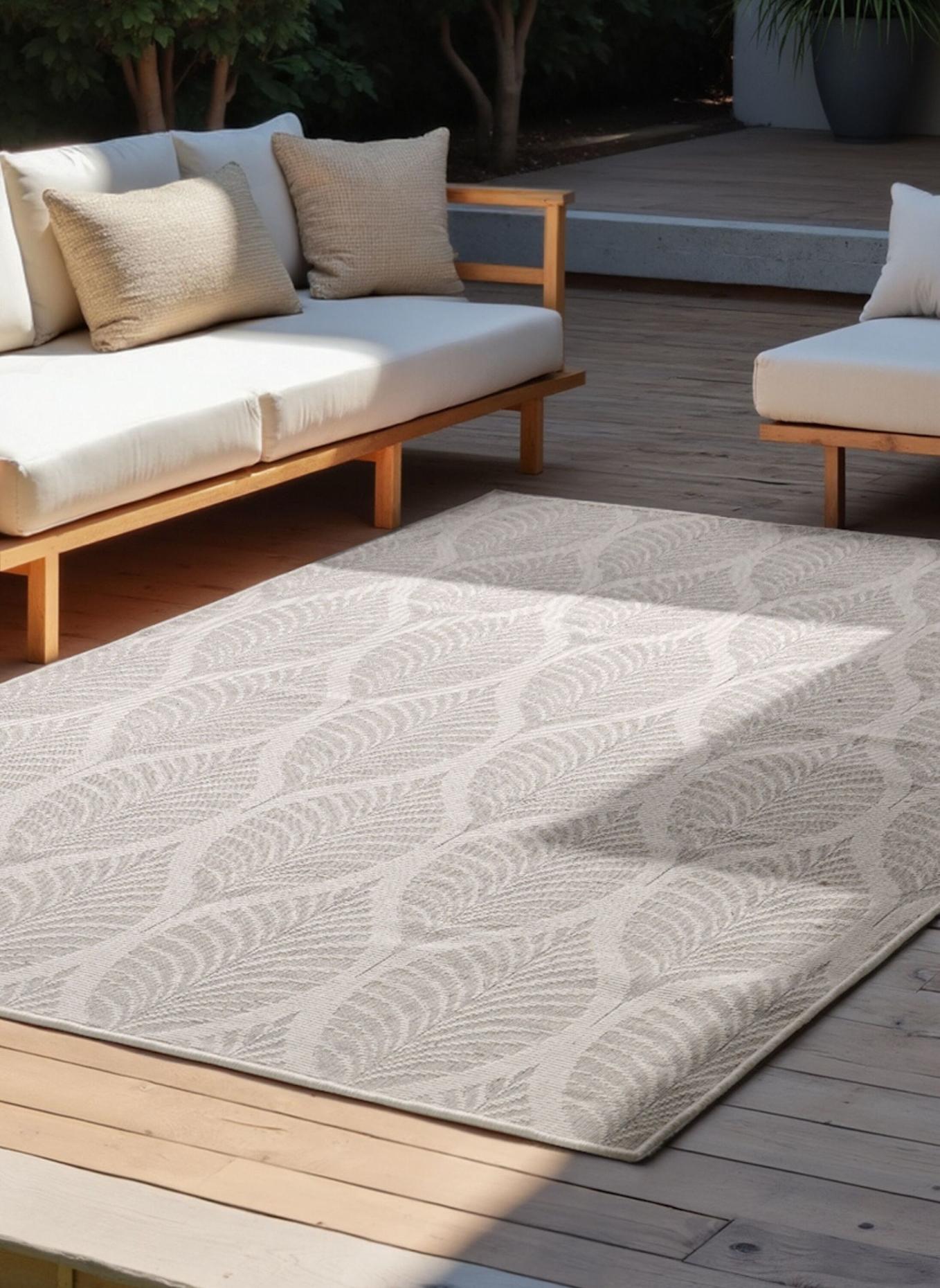 vikosa Teppich LIORA: HELLGRAU