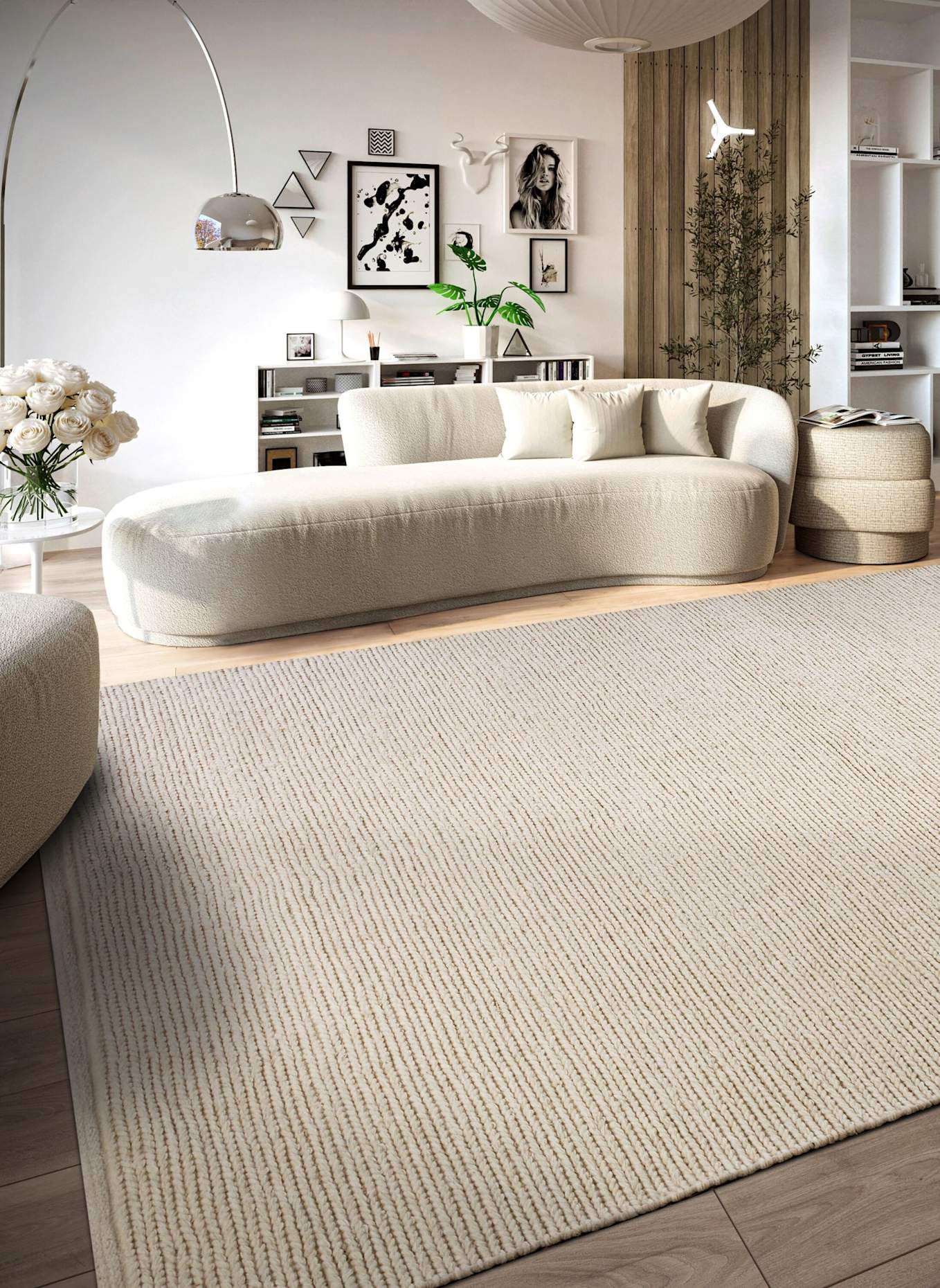 Villeroy & Boch Teppich FRANCOIS: WEISS