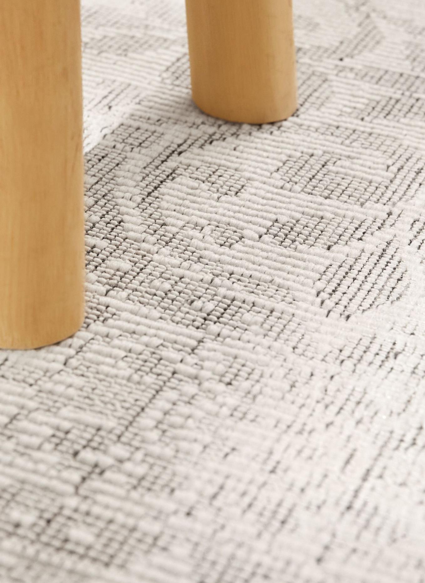 vikosa Teppich ROSEL: SILBER