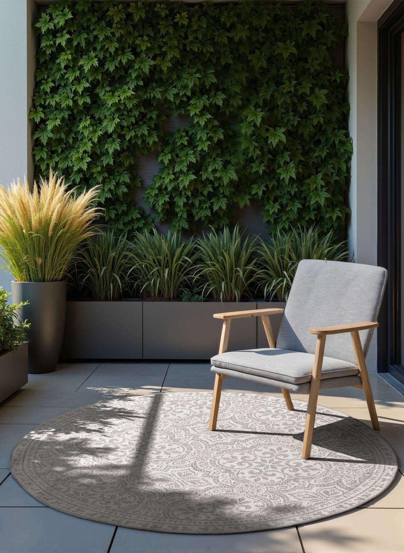 vikosa Teppich ROSEL: SILBER