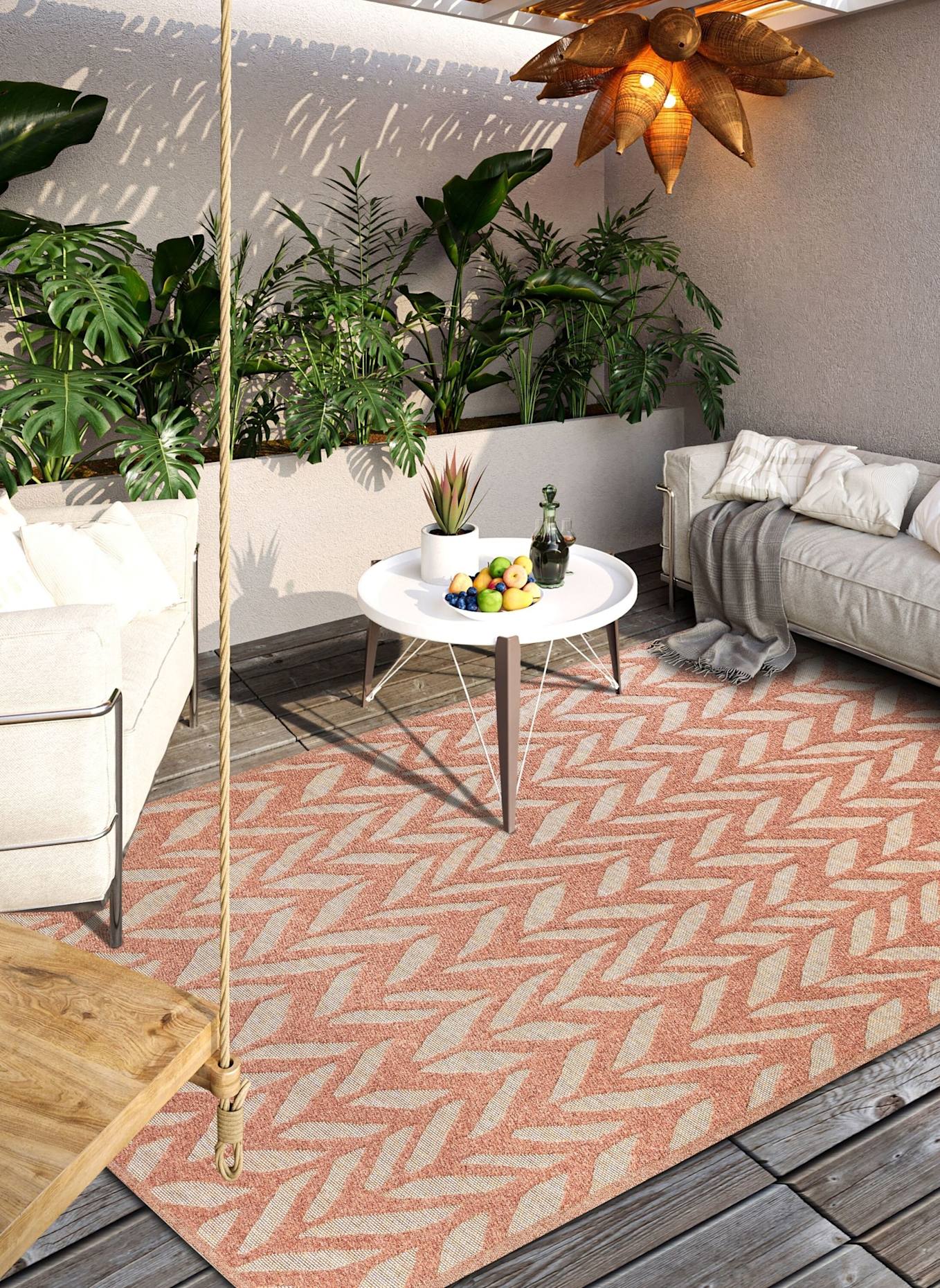 Villeroy & Boch Teppich GEORGETTE: BRAUN