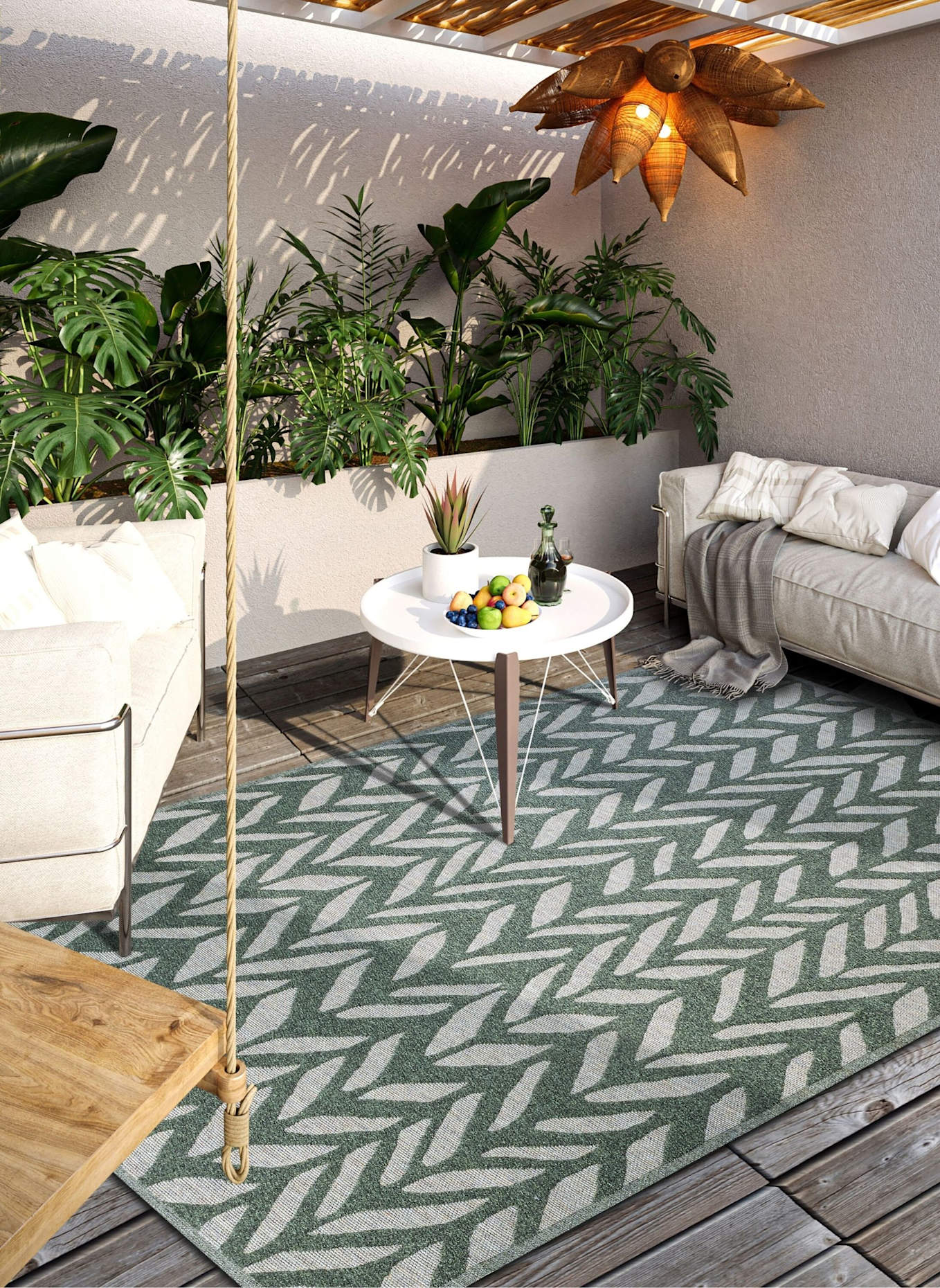 Villeroy & Boch Teppich GEORGETTE: GRÜN