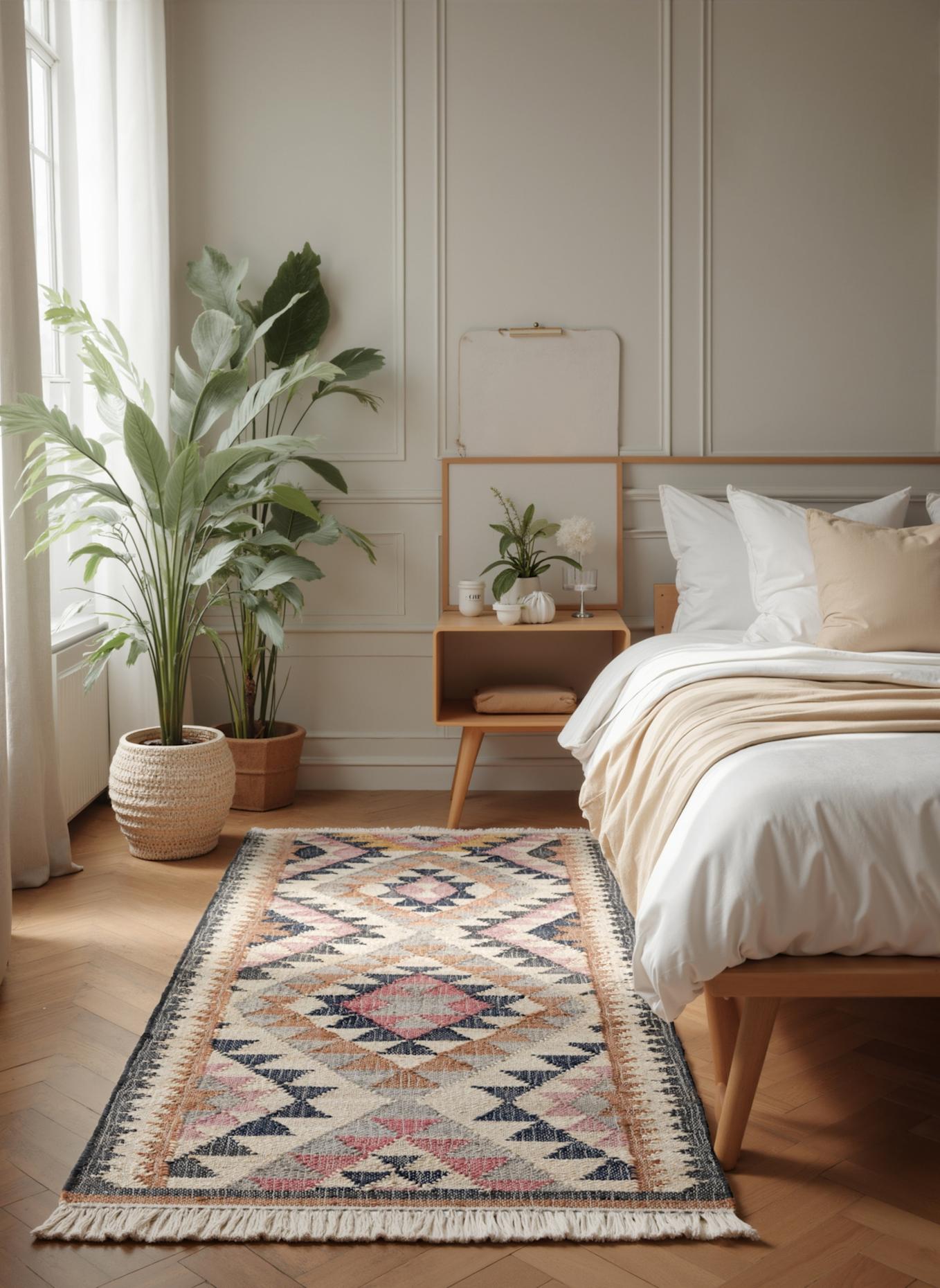 ELLE Decoration Teppich PARSA: CREME