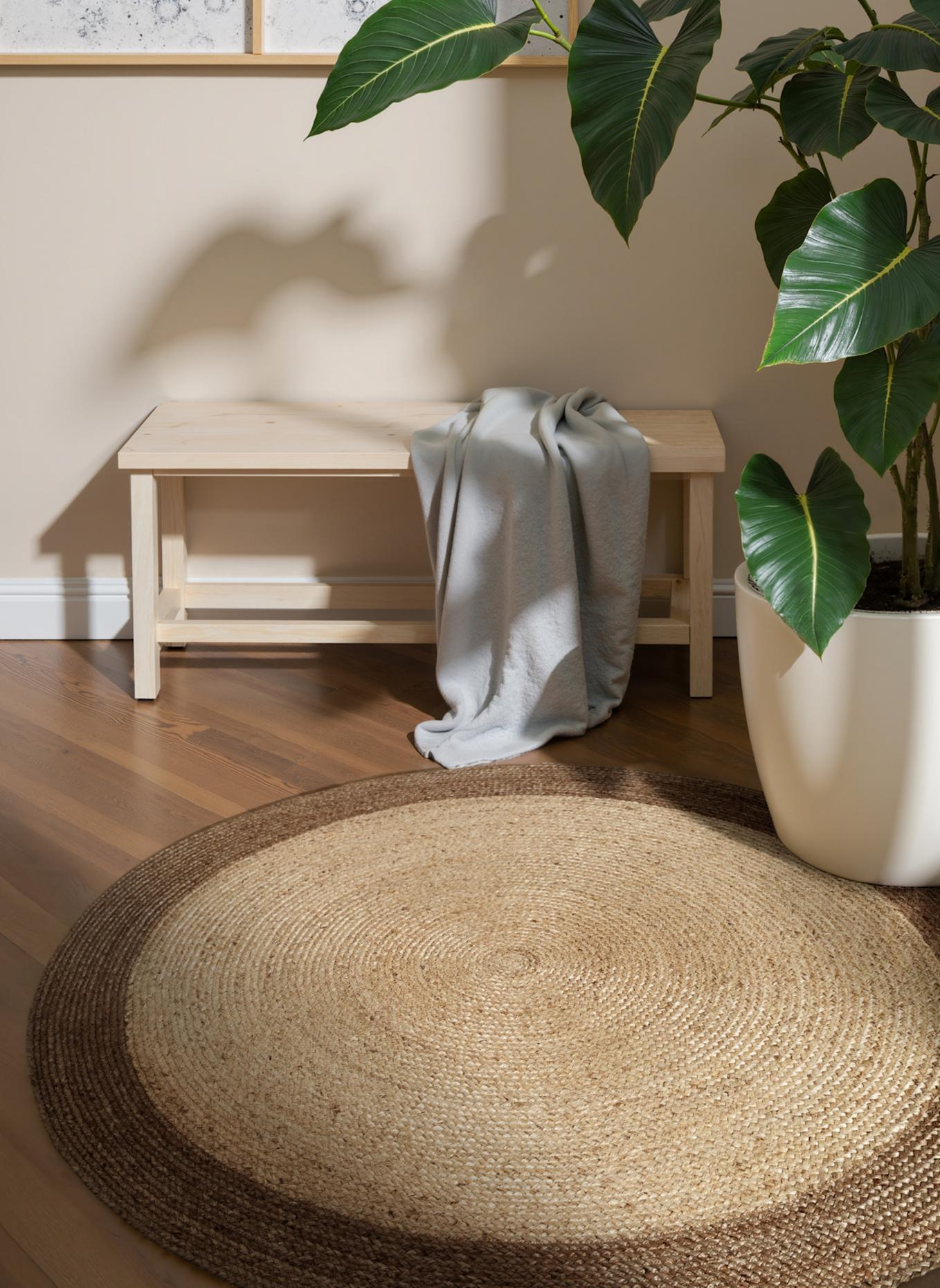 vikosa Teppich JUTTA: BEIGE