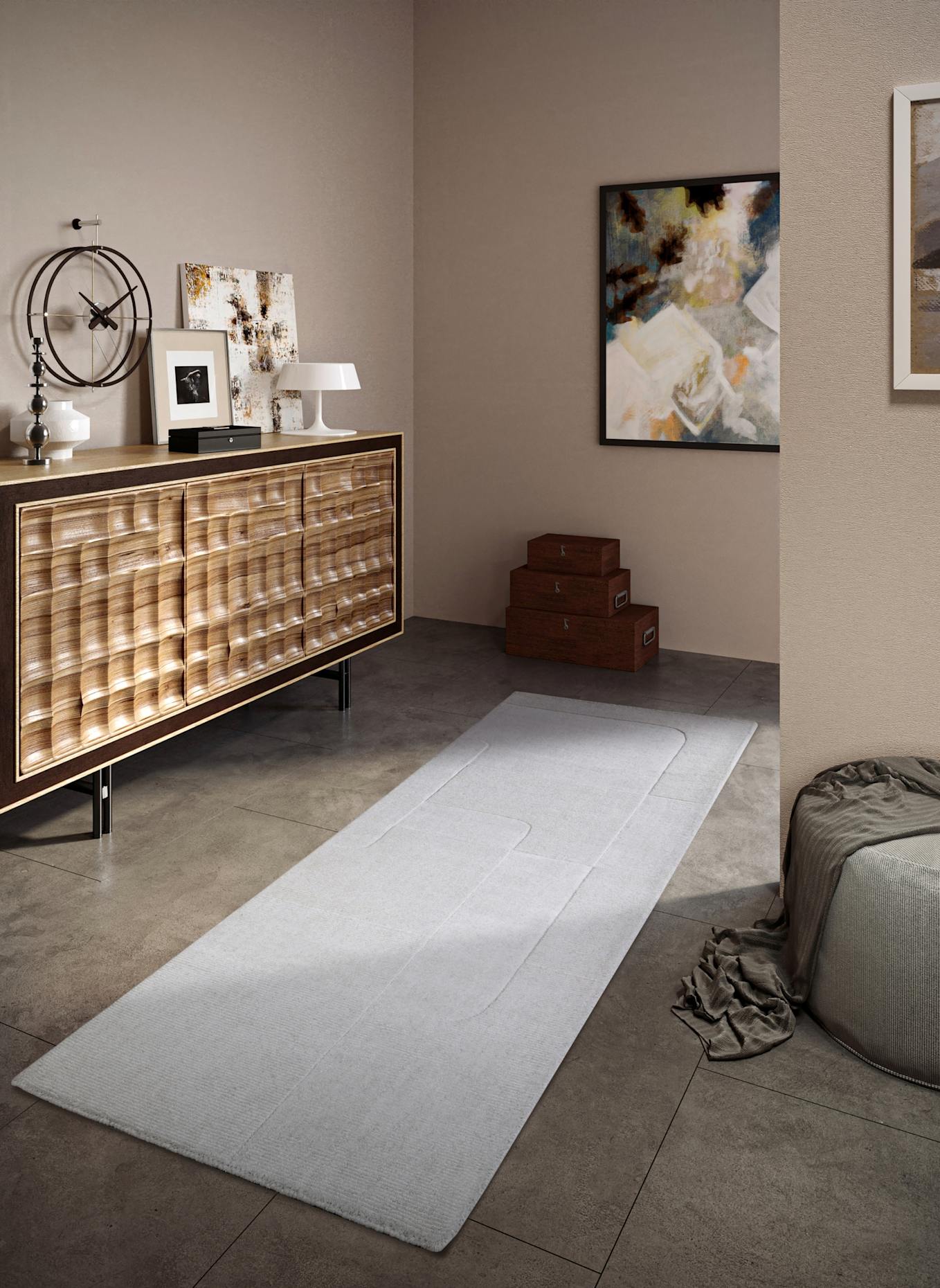 Villeroy & Boch Teppich CHARLOTTE: WEISS