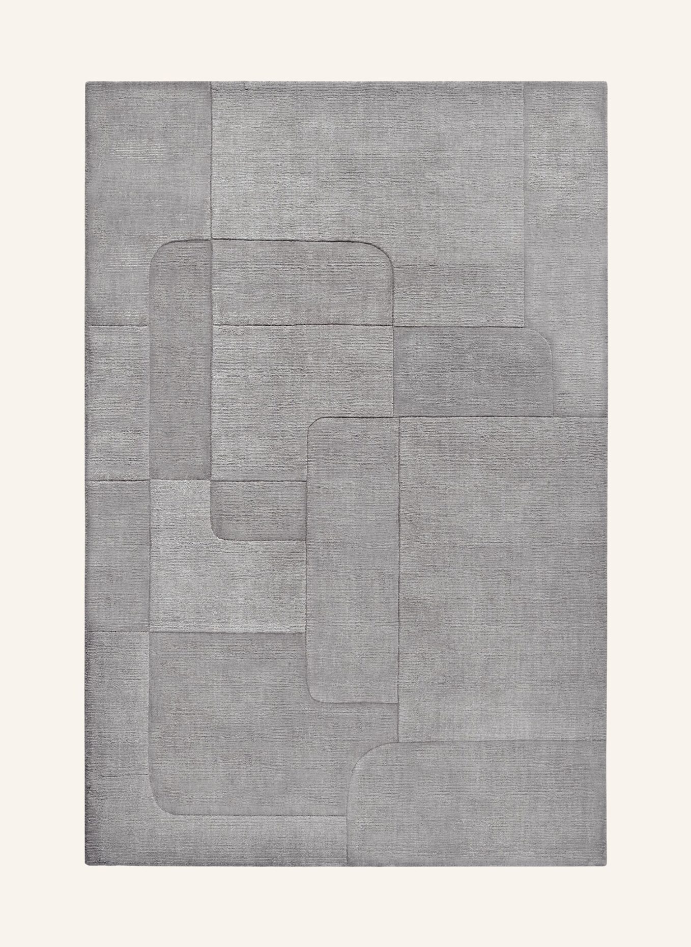 Villeroy & Boch Teppich CHARLOTTE: GRAU/ DUNKELGRAU/ HELLGRAU/ SILBER