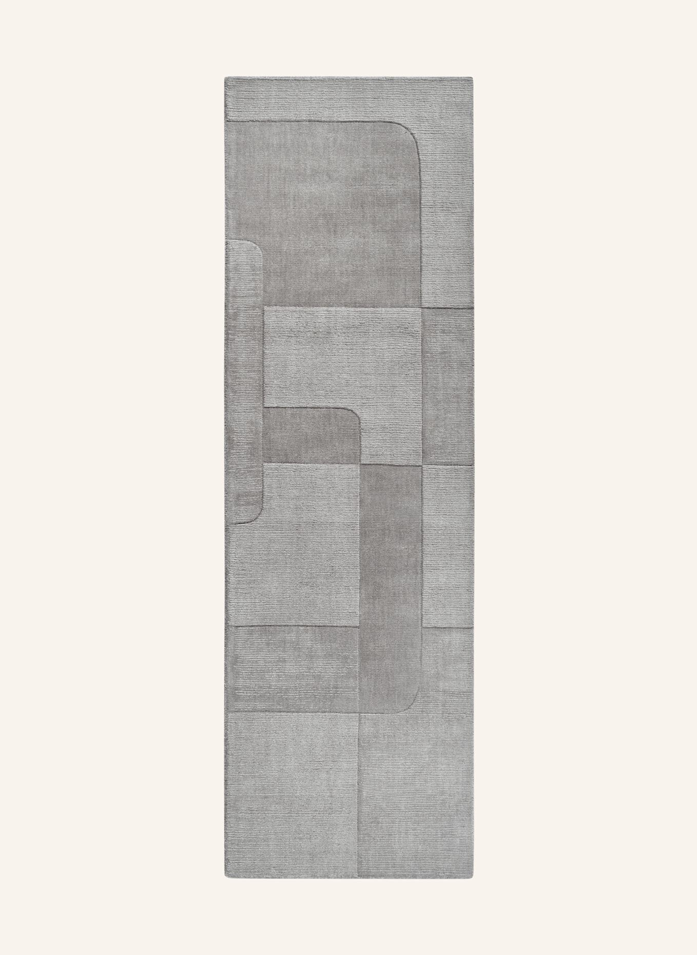 Villeroy & Boch Teppich CHARLOTTE: GRAU/ DUNKELGRAU/ HELLGRAU/ SILBER