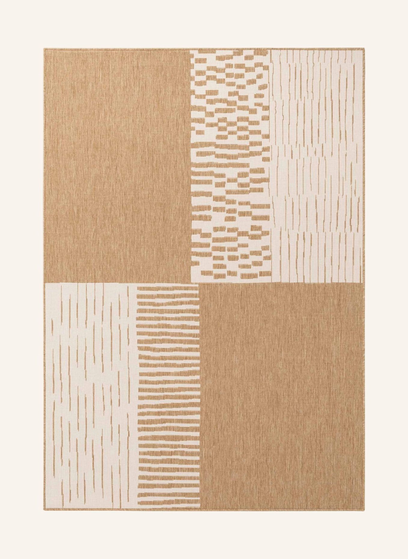 TED BAKER Teppich HARINGEY: BEIGE/ WEISS