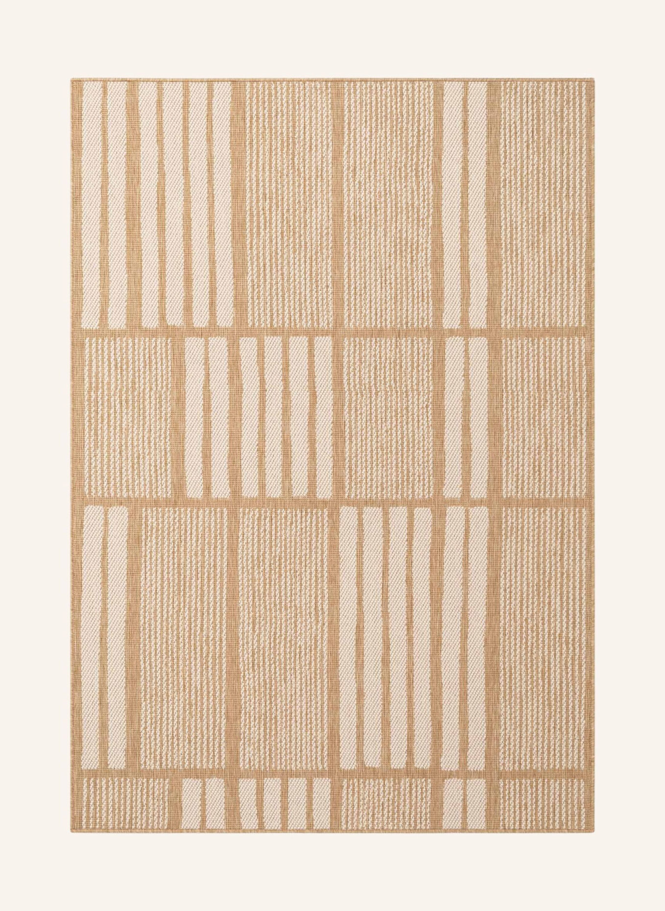 TED BAKER Teppich HARINGEY: BEIGE/ WEISS