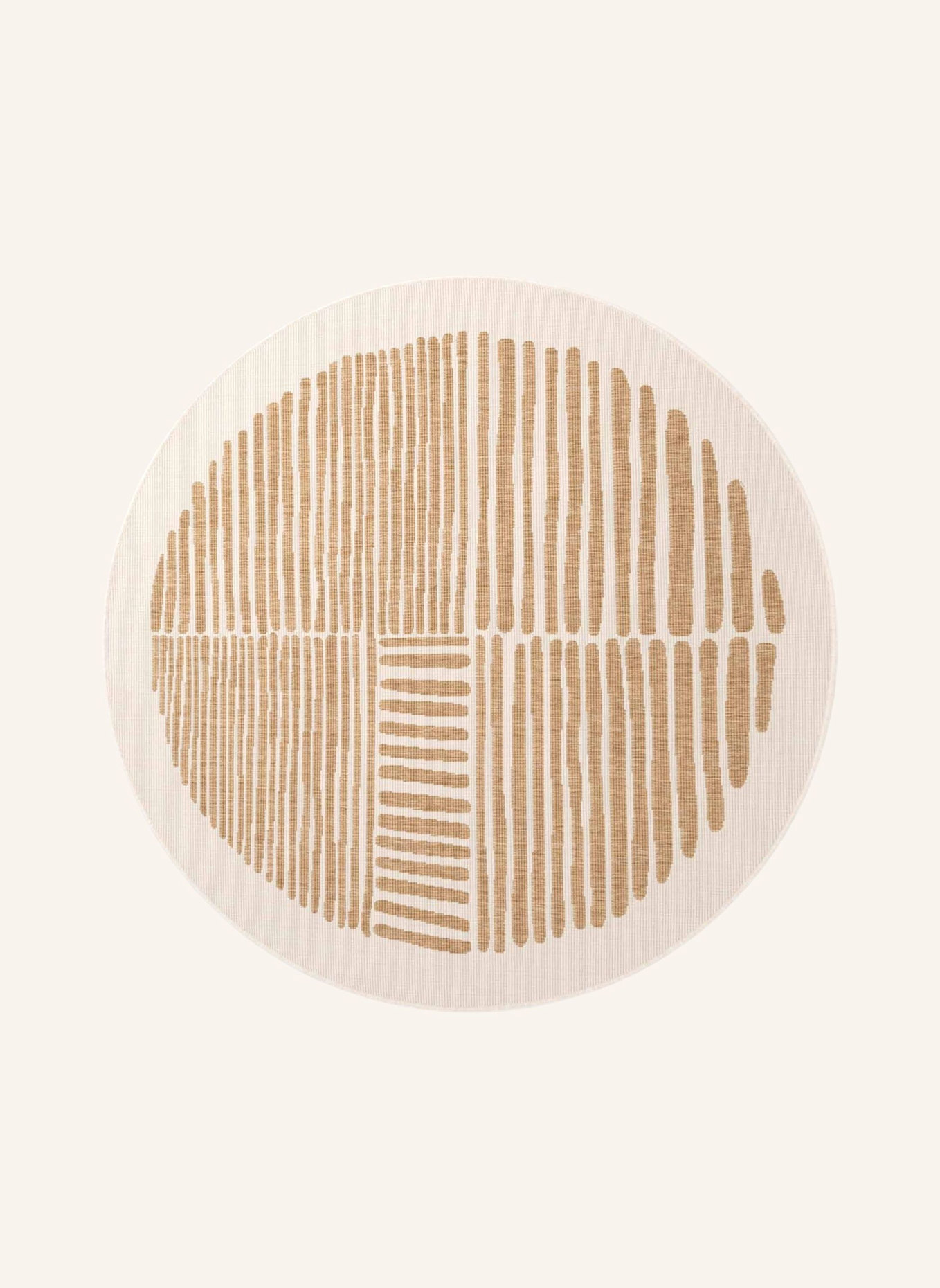 TED BAKER Teppich HARINGEY: BEIGE/ WEISS